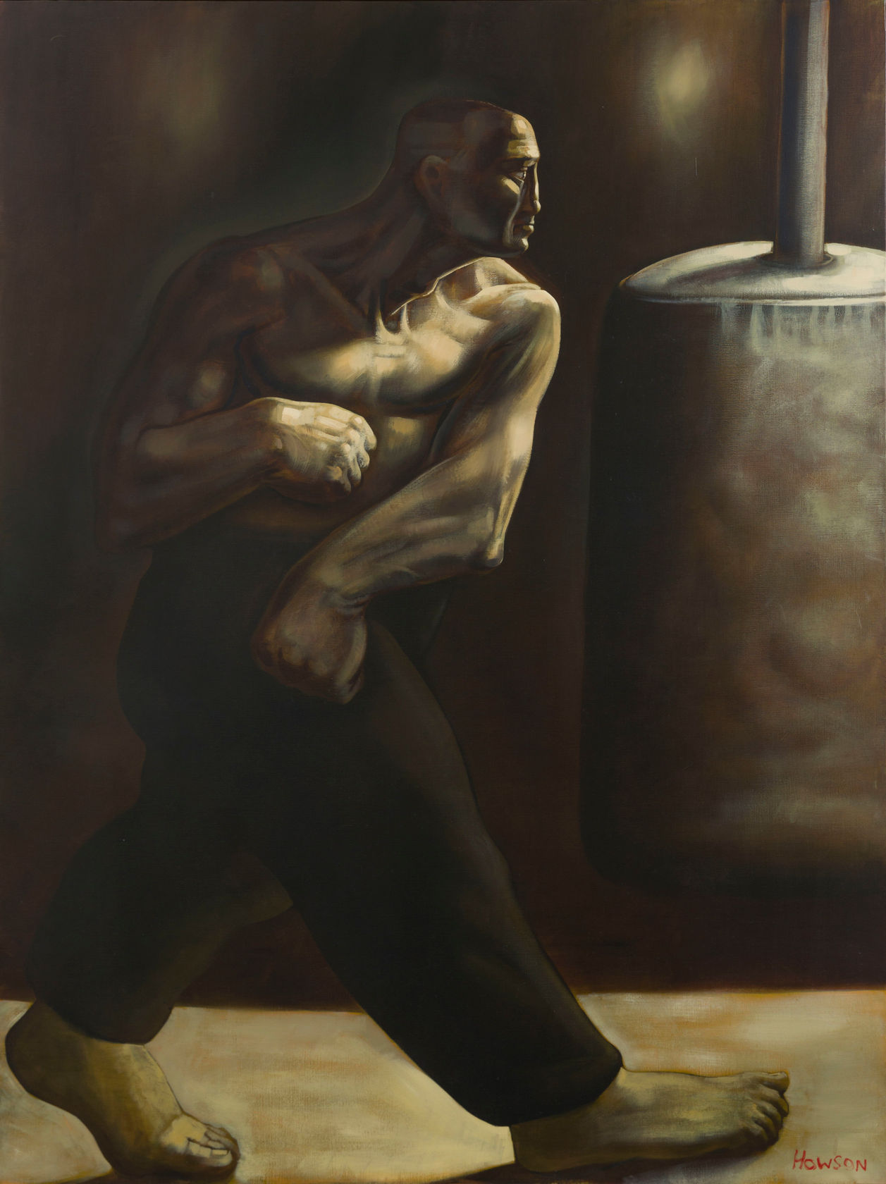 Peter Howson, Someone Up There Likes Me, 1989