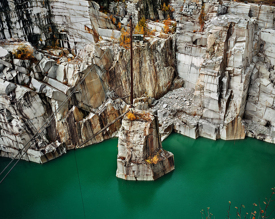 Edward Burtynsky Rock of Ages #8, Abandoned Section, Wells-Lamson Quarry, Barre, Vermont, 1991