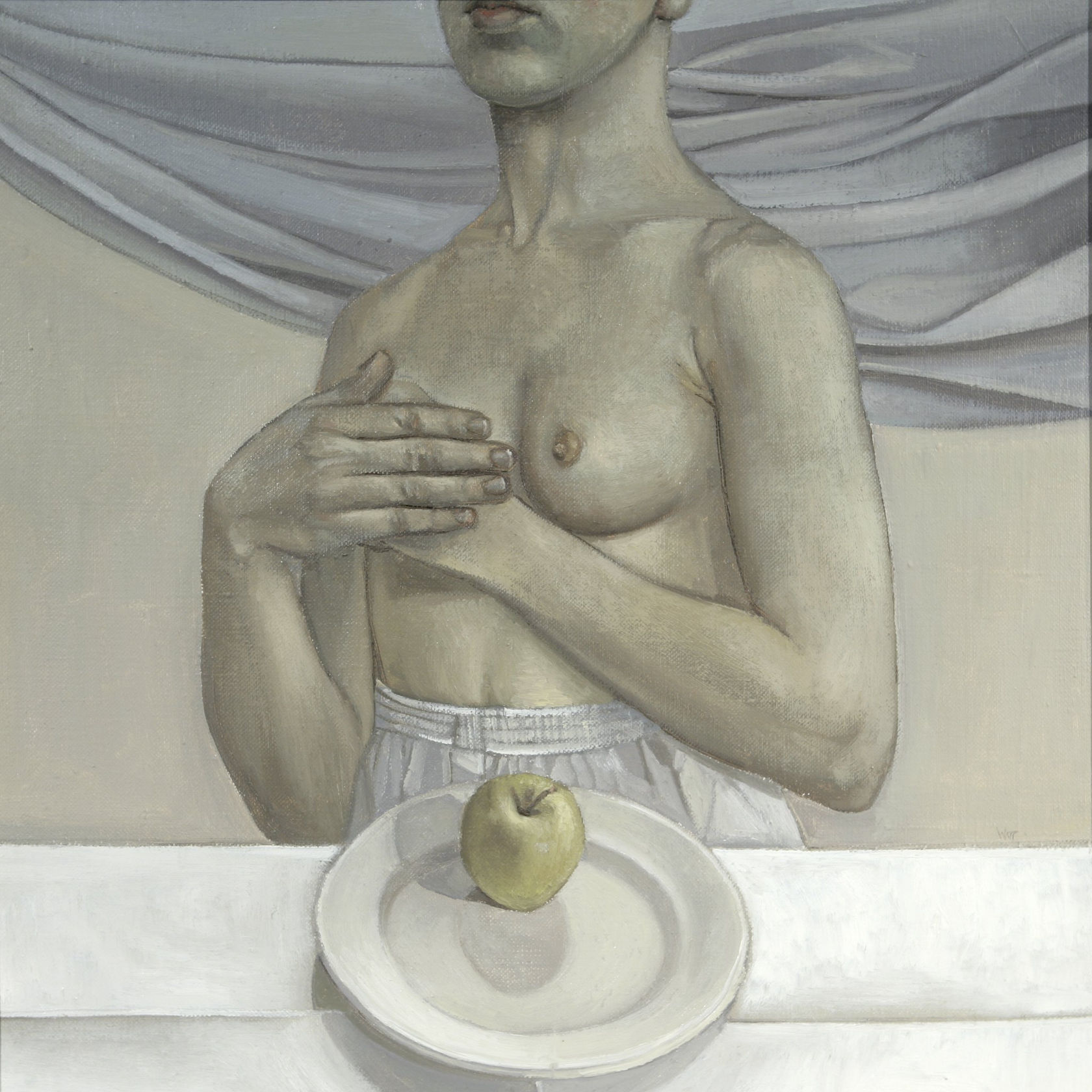 Alison Watt Love Token, 1993