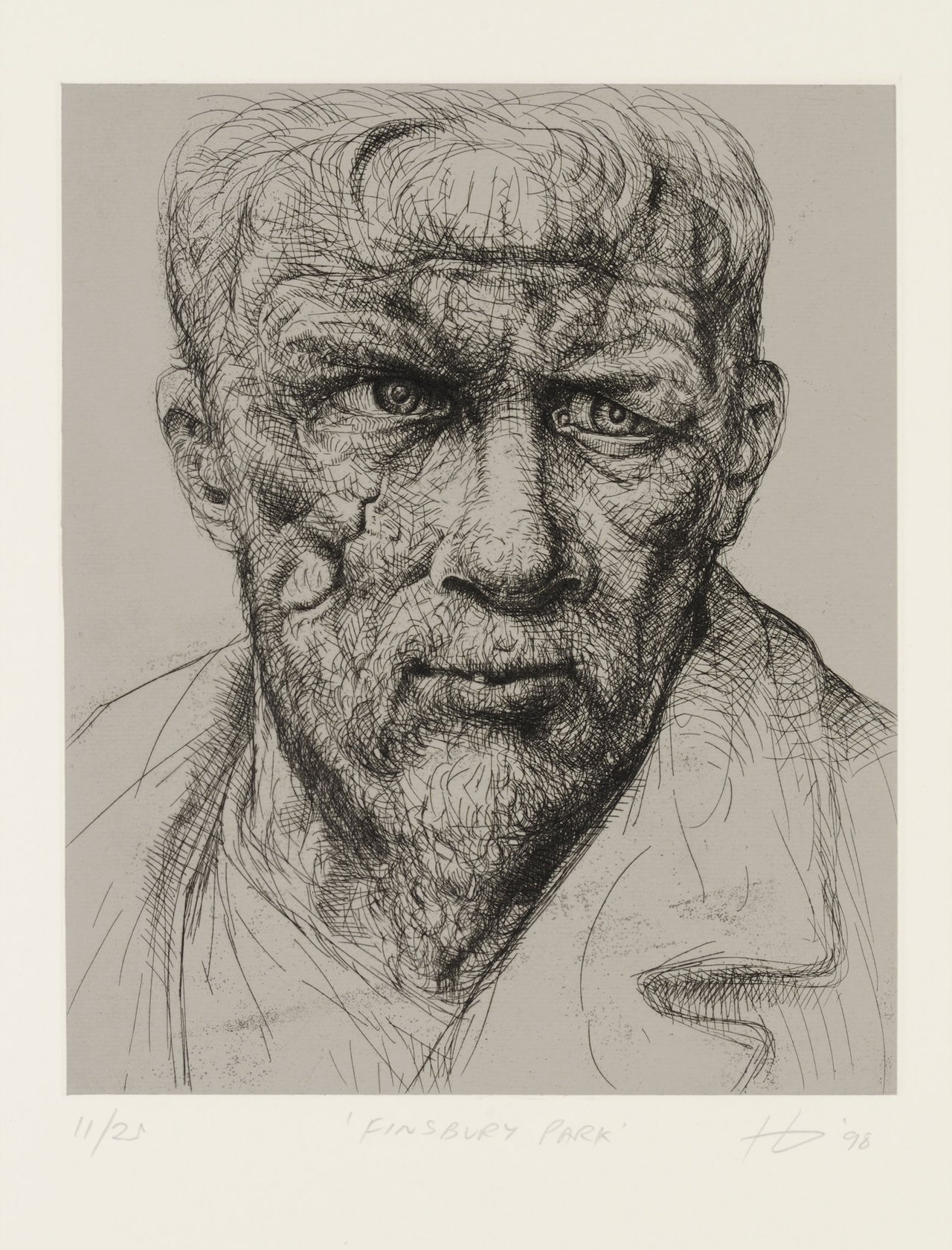 Peter Howson Finsbury Park, 1998