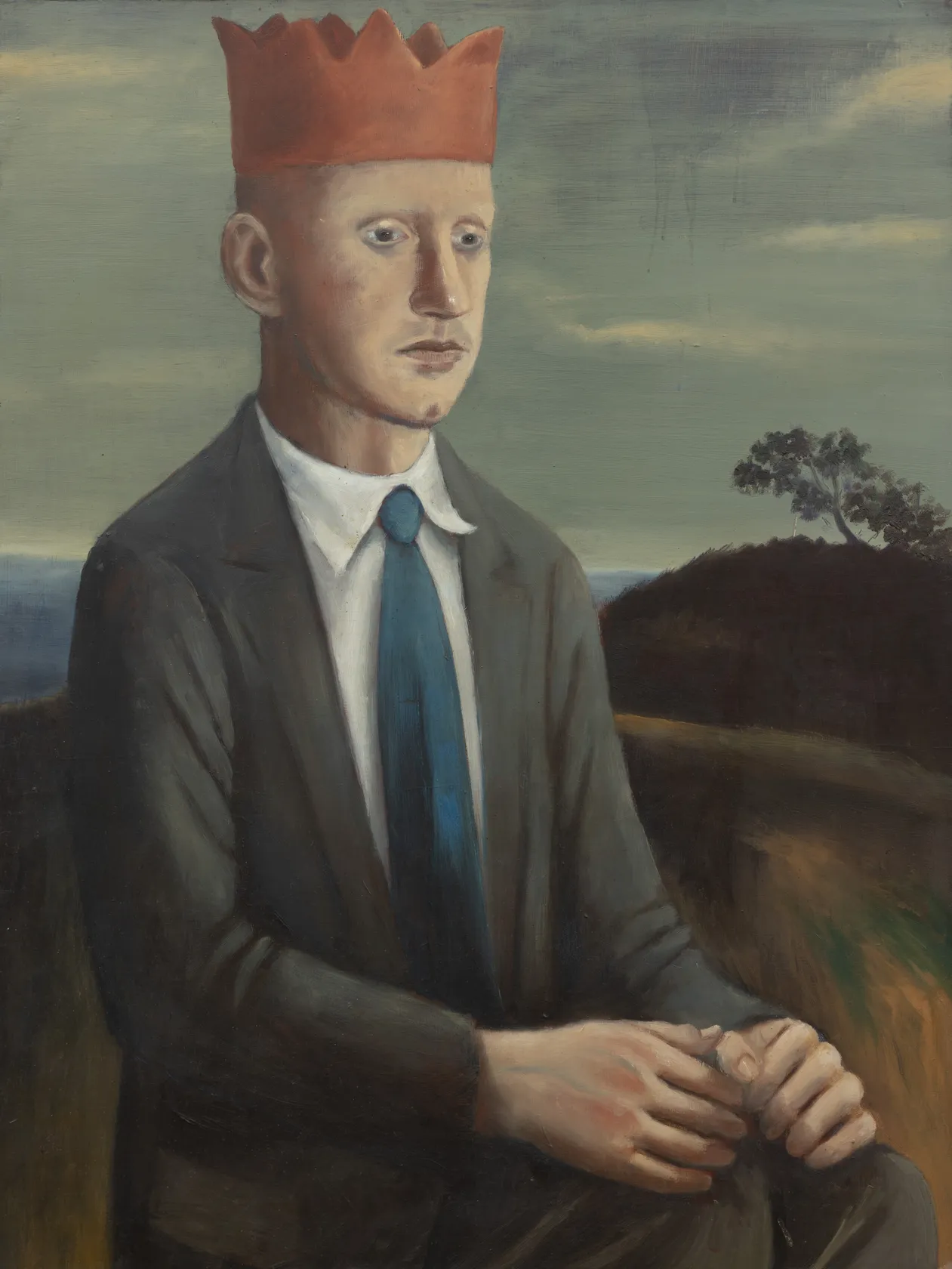 John Kirby Boy in a Paper Hat, 1988