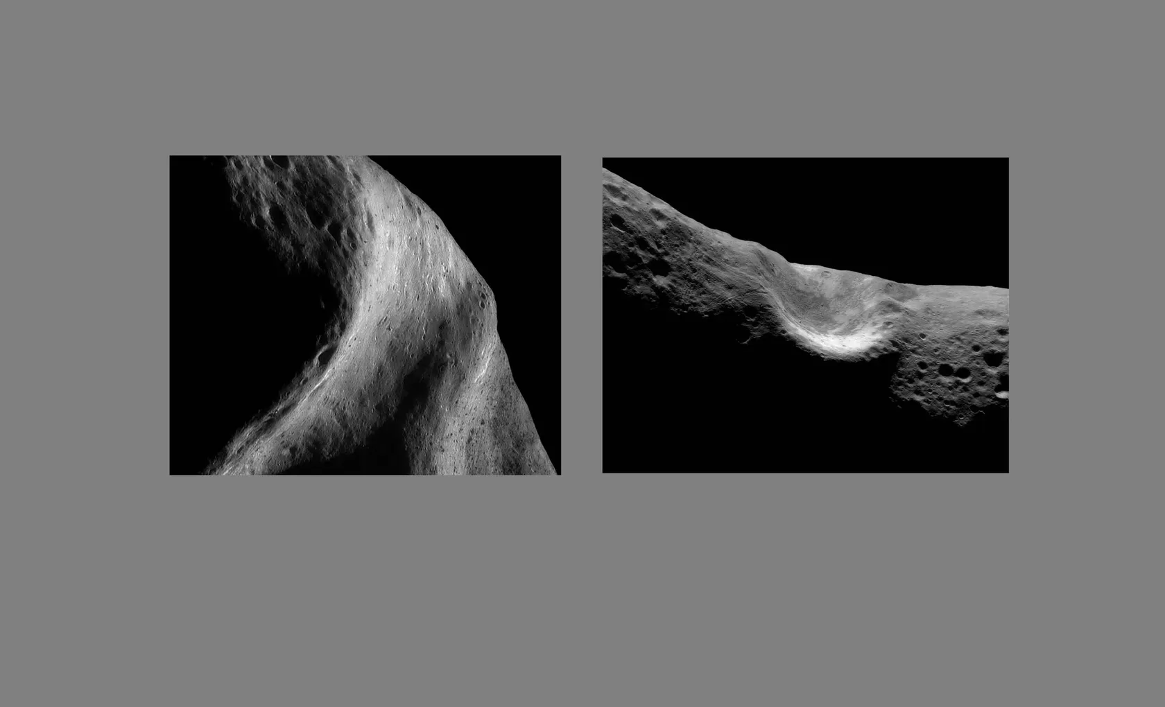 Michael Benson, Asteroid 433 Eros, NEAR, 10 & 26 September 2000, 2003