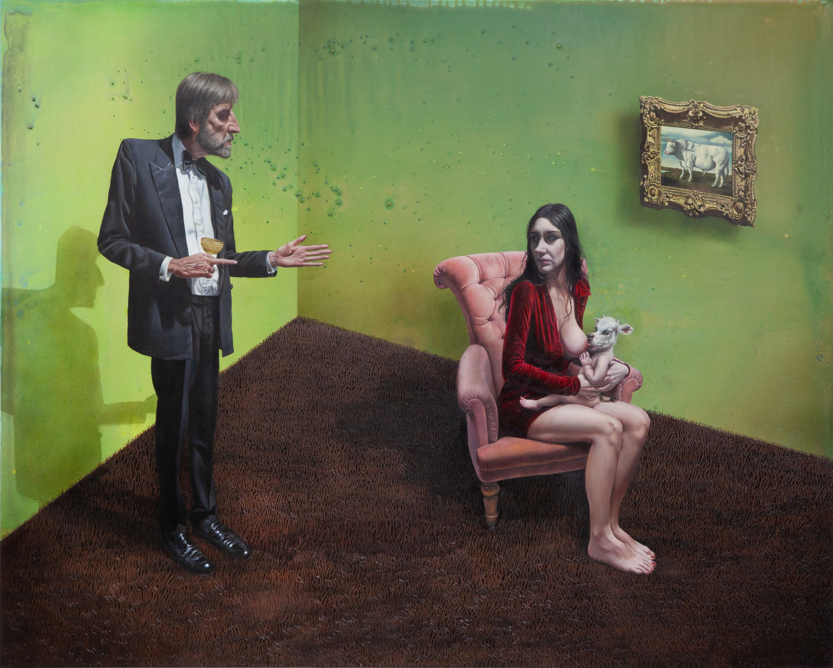 Stuart Pearson Wright, Pasiphaë, 2023-2024