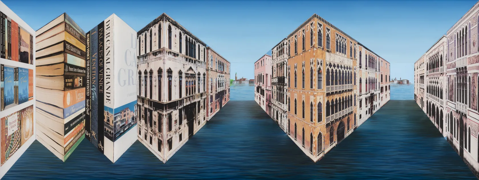 Patrick Hughes, Books by Venice, 2012