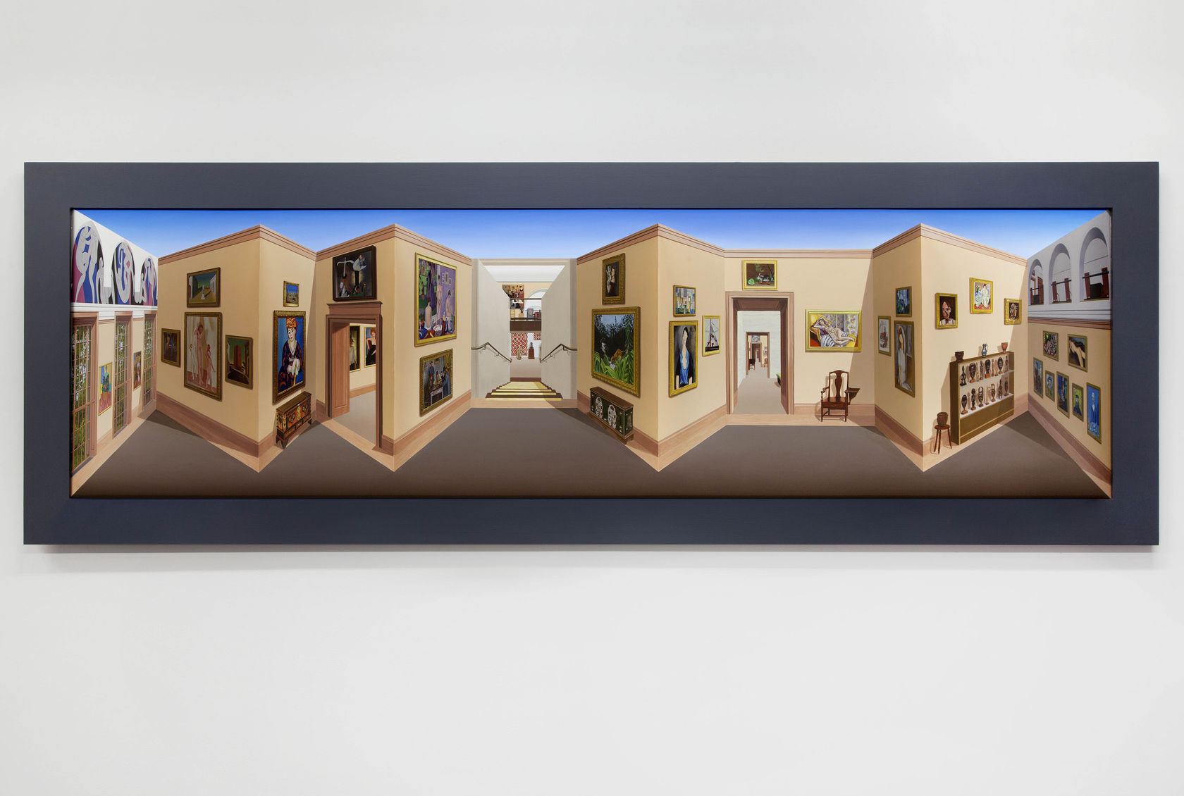 Patrick Hughes The Barnes Foundation, 2016