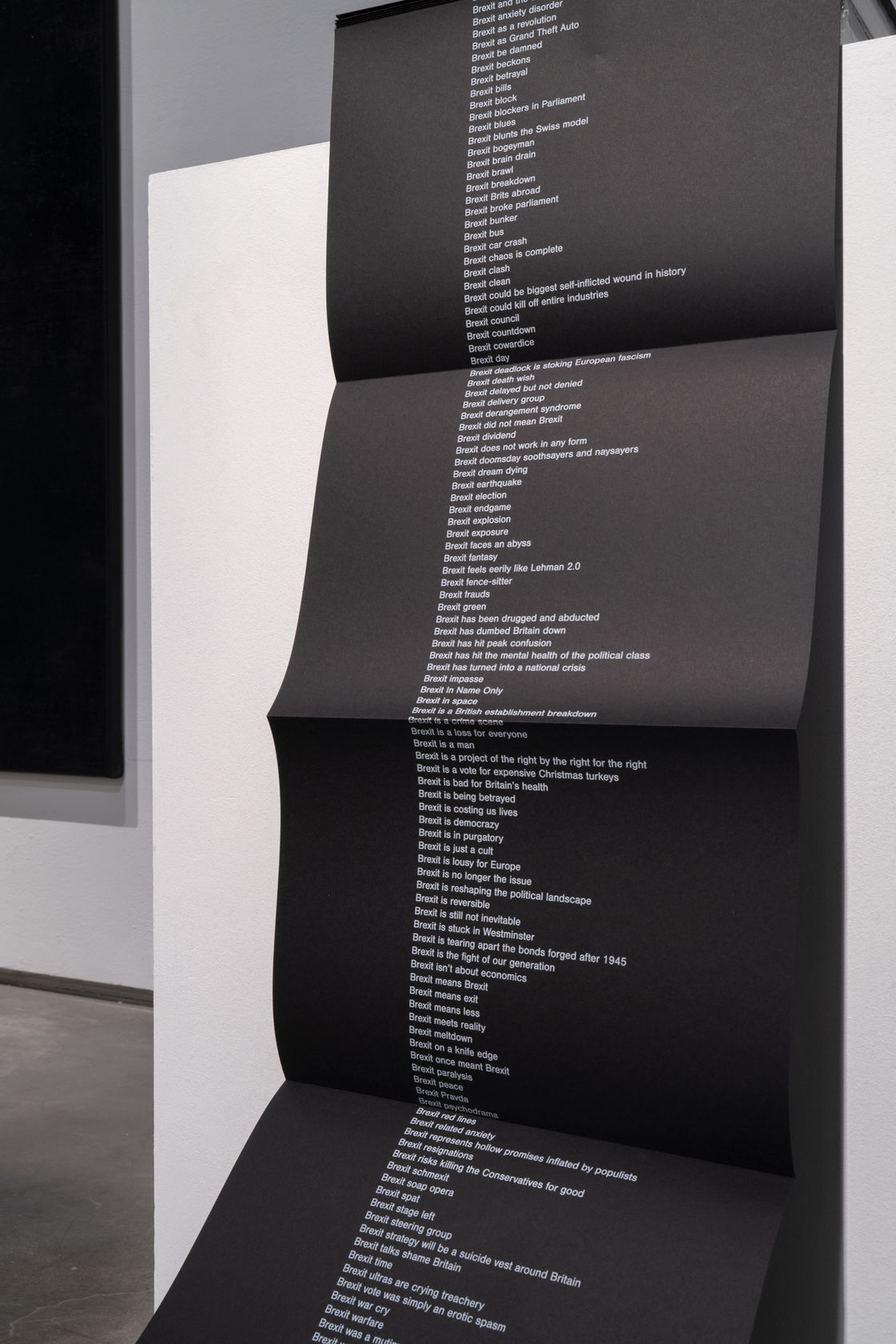 Simon Roberts The Brexit Lexicon, 2016 - 2020