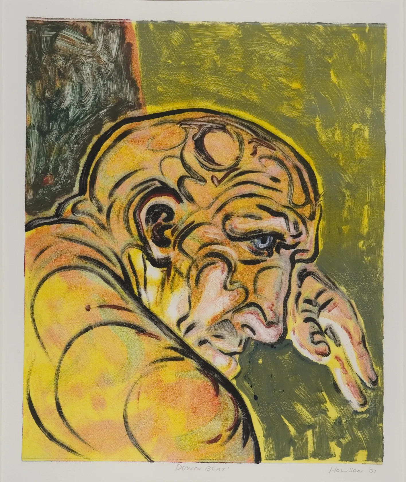 Peter Howson, Down Beat, 2001
