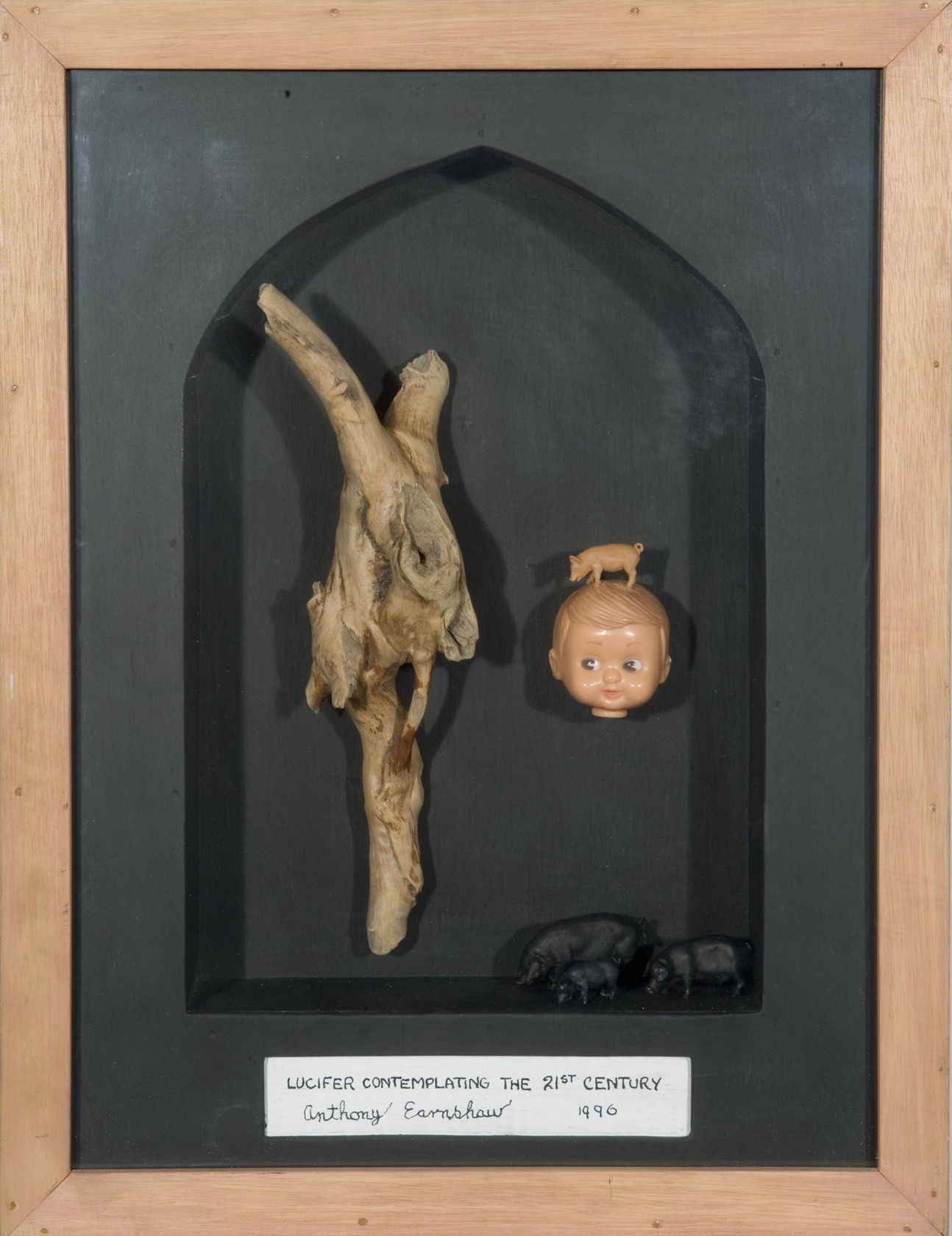 Anthony Earnshaw, Lucifer Contemplating the 21st Century, 1996