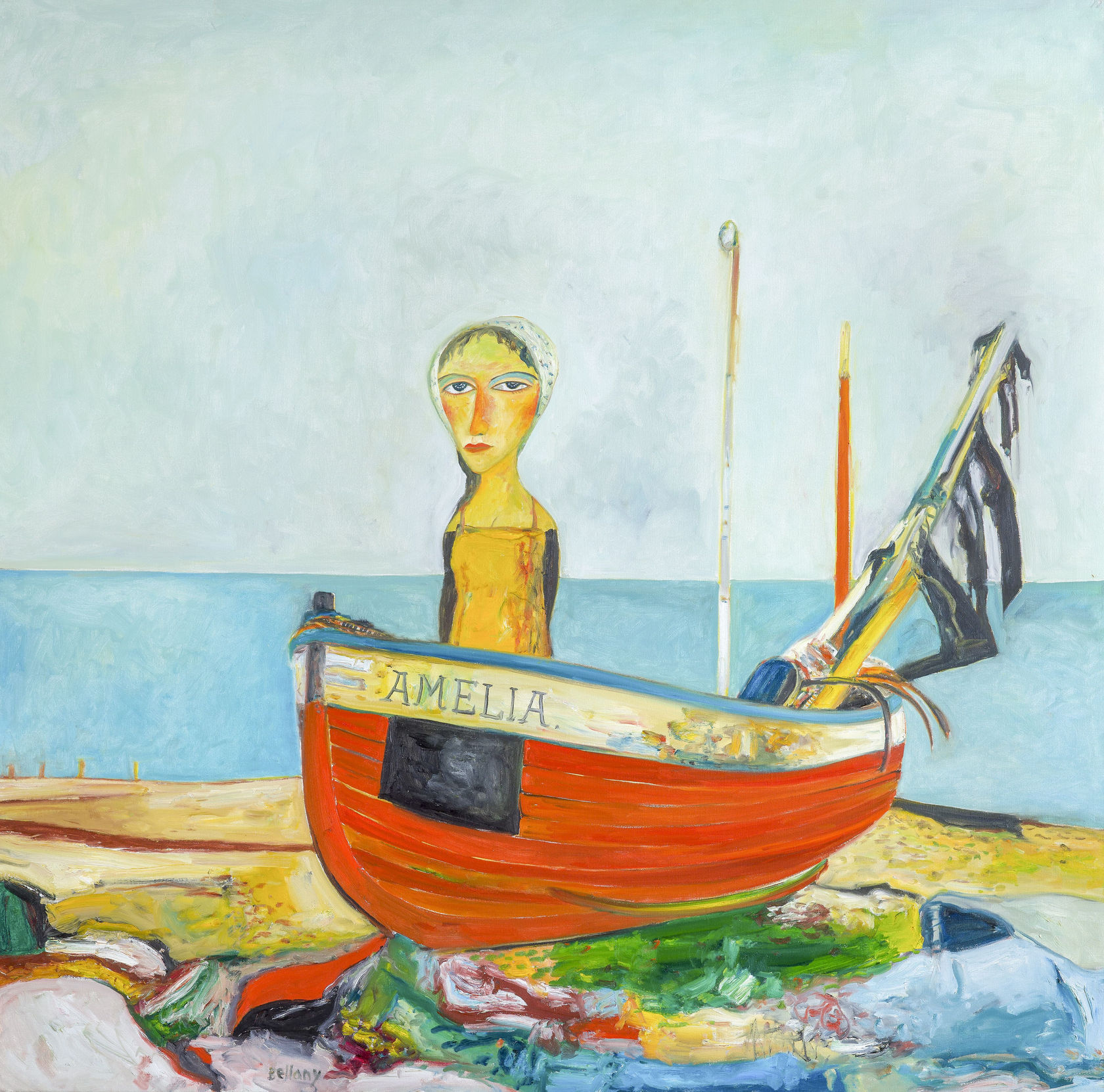 John Bellany Untitled (Amelia), 1990s