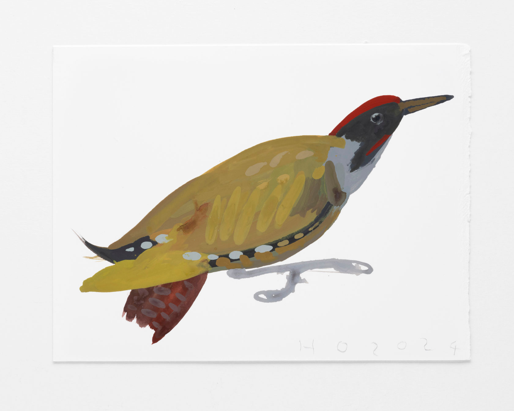 Humphrey Ocean Green Woodpecker I, 2024