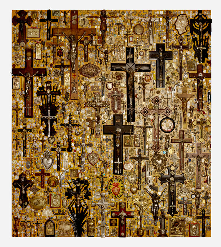 Nancy Fouts Artifact Board 1, 2010