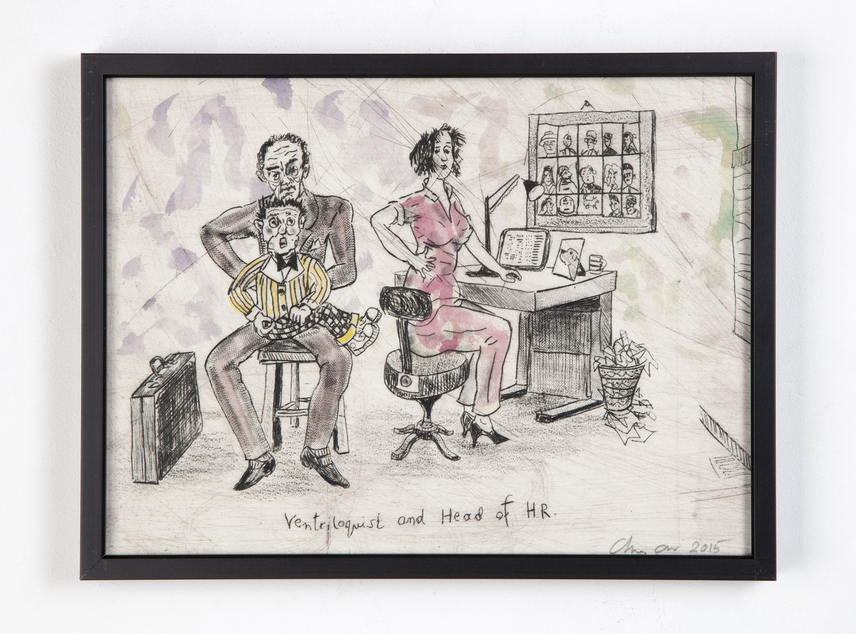 Chris Orr Ventriloquist and Head of HR, 2015