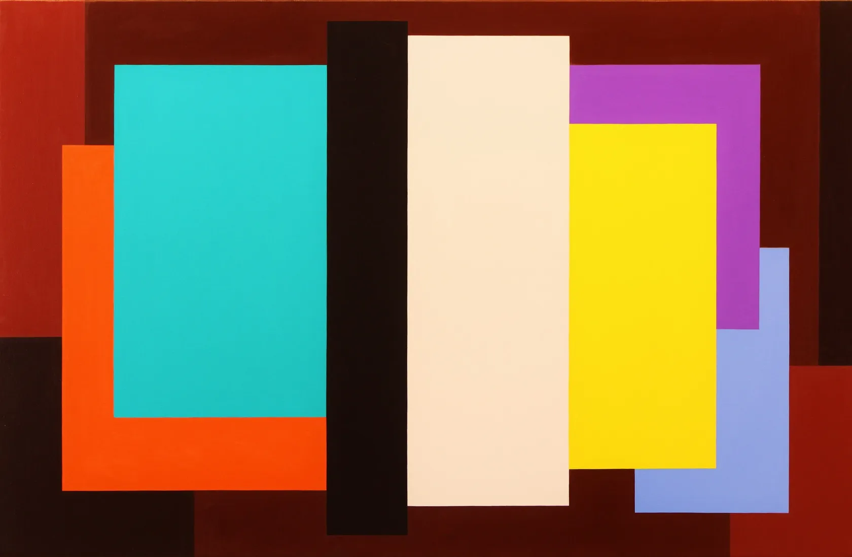 Renny Tait, Study with Dioxazine Violet, 2015