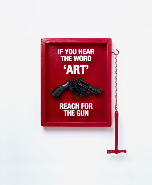 Nancy Fouts If you hear the word art..., 2010