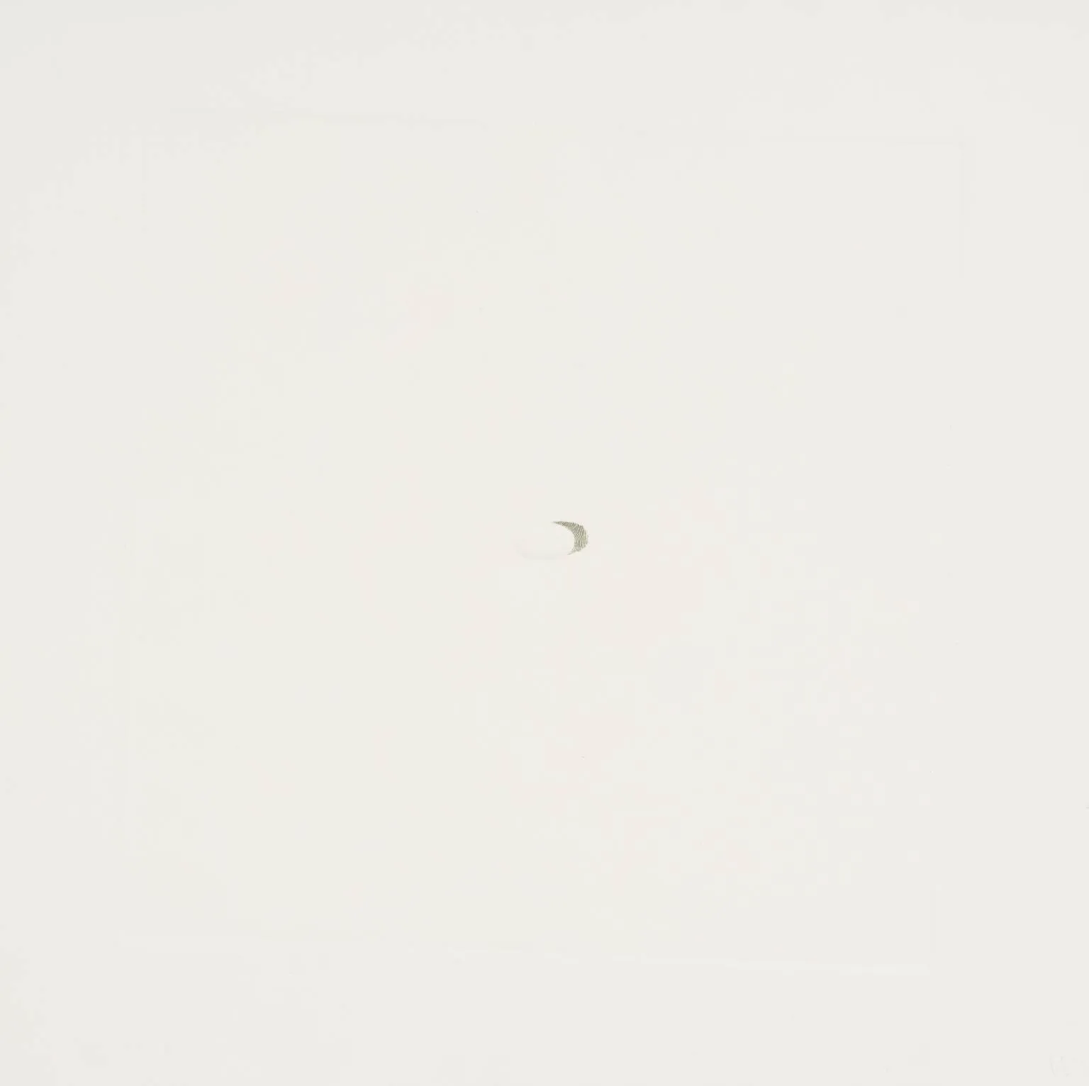 Bernard Cohen Untitled, from White Ink Suite 1-6, 1973