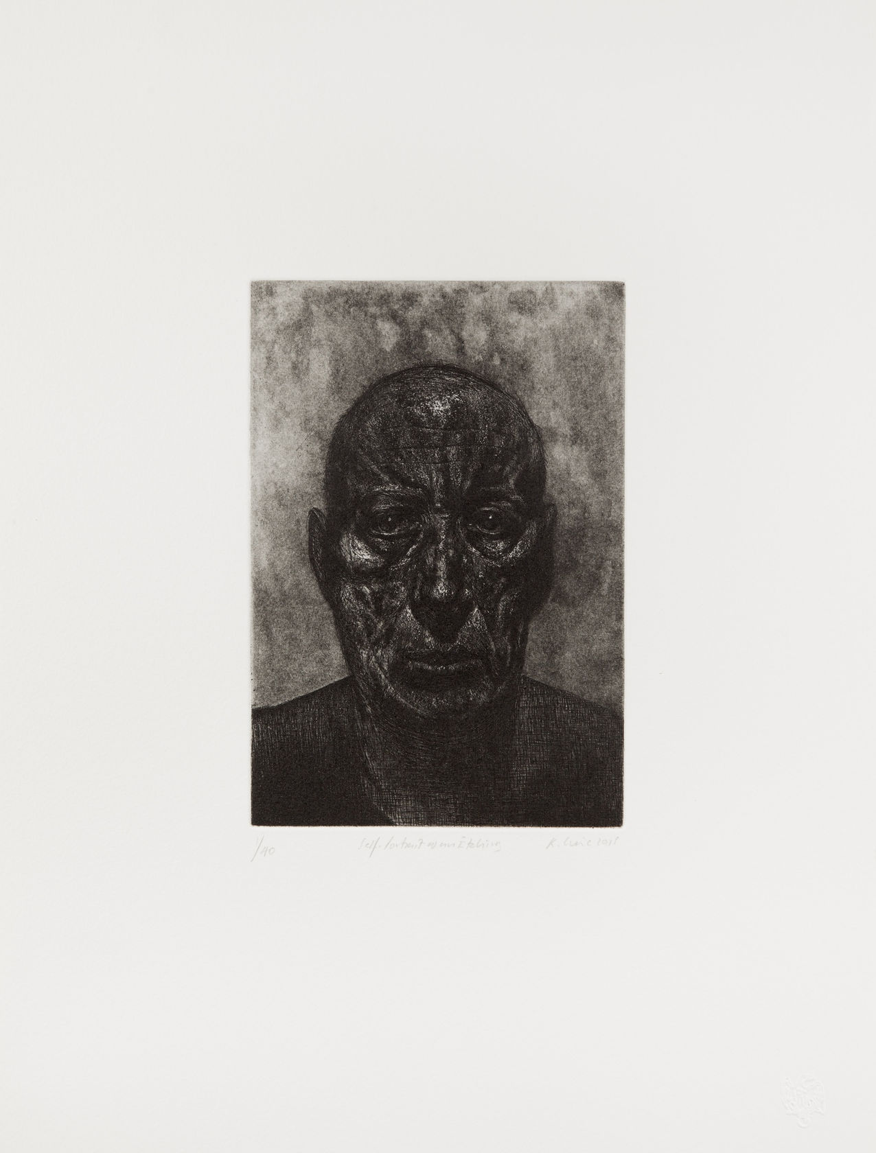 Ken Currie Self Portrait, 2015