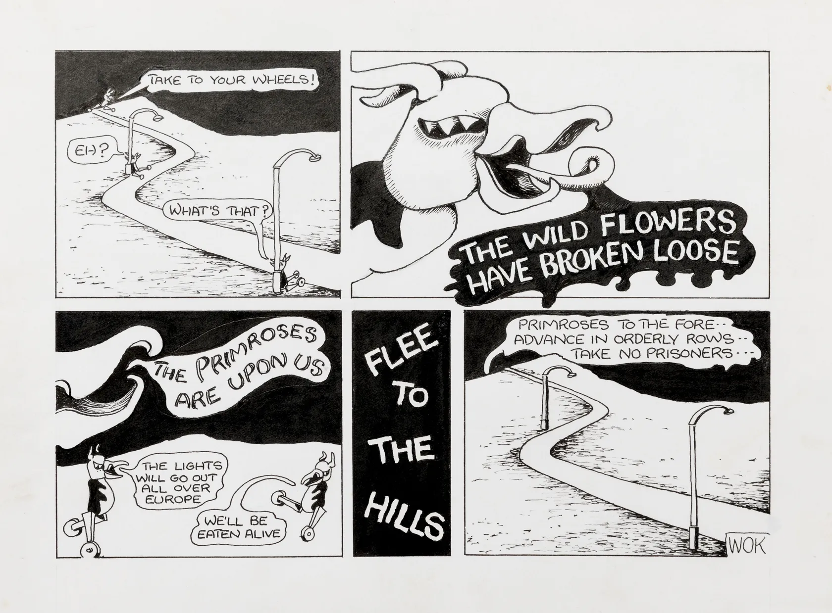 Anthony Earnshaw Wokker (Take to your wheels!)