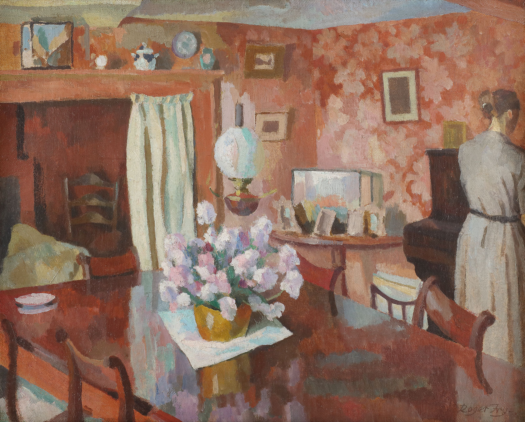 Signed 'Roger Fry' lower right  Oil on canvas  24 x 29 ¾ in. (61 x 76 cm)