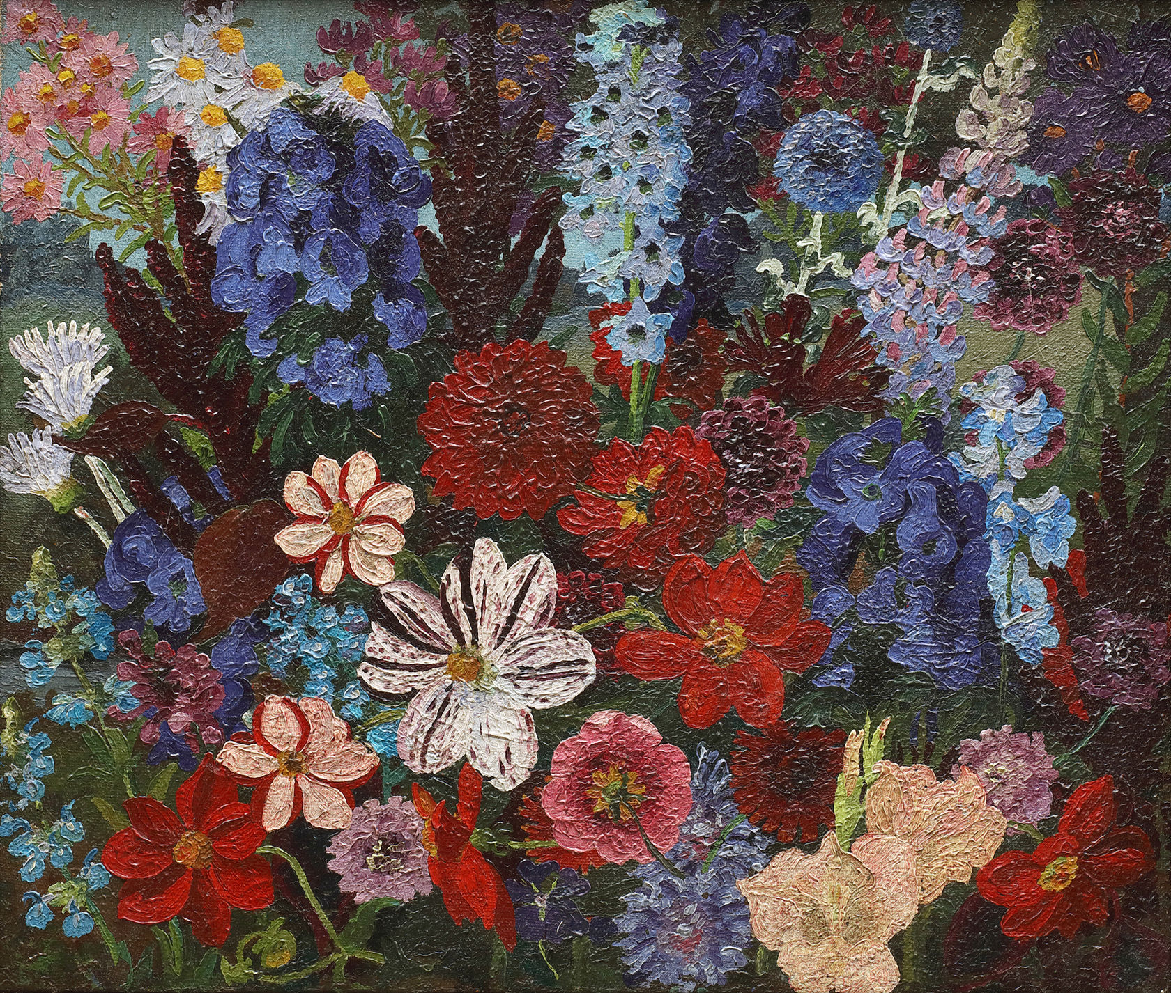 Oil on canvas  23 3/4 x 27 3/4 in. (60.3 x 70.5 cm)