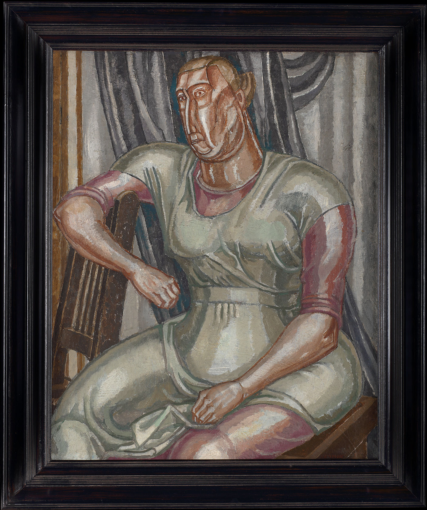 Signed 'J Dismorr' lower right  Oil on canvas  30 x 24 in. (76.2 x 61 cm.)