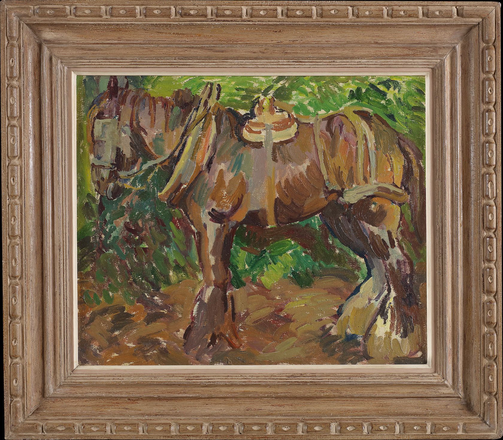 Oil on canvas  20 1/4 x 24 1/8 in. (51.3 x 61.3 cm)