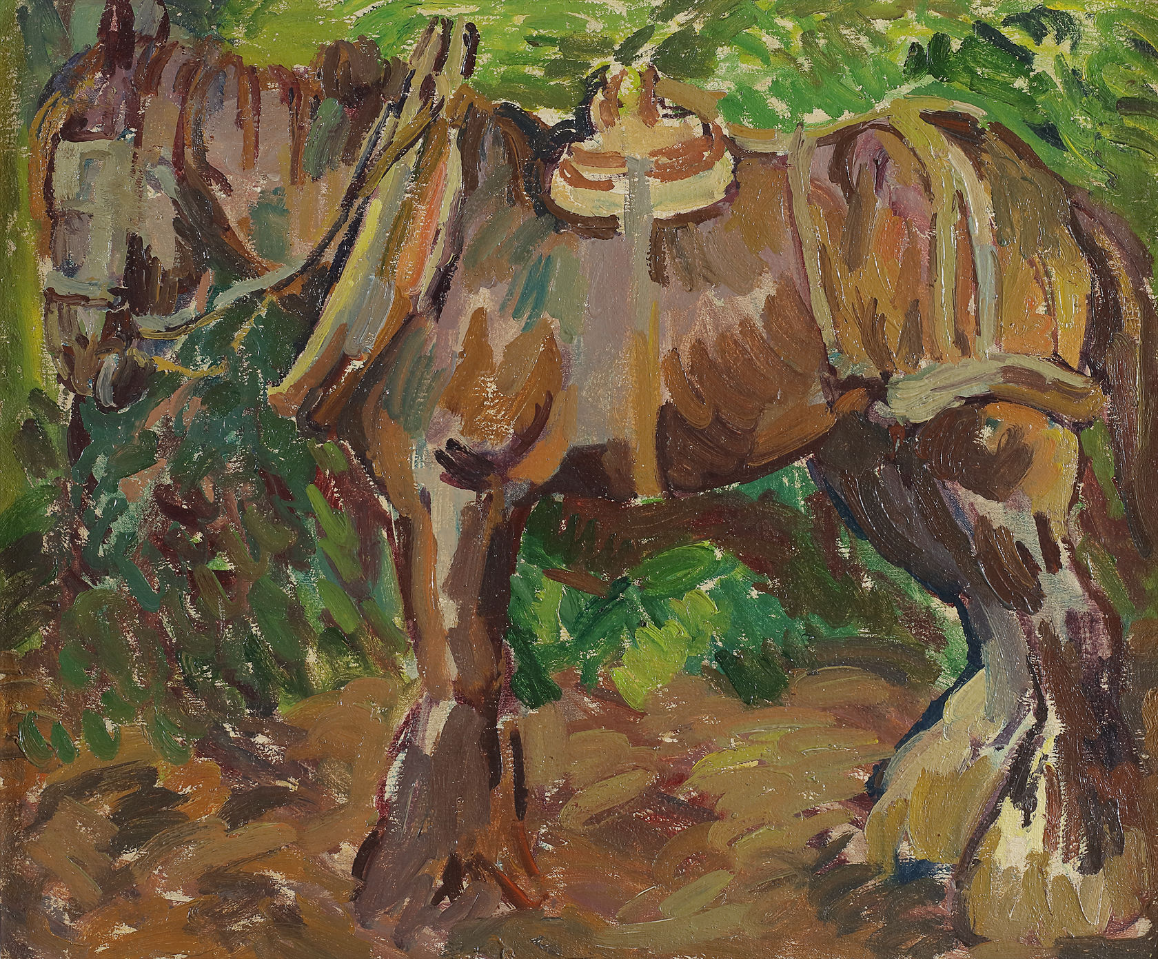 Oil on canvas  20 1/4 x 24 1/8 in. (51.3 x 61.3 cm)