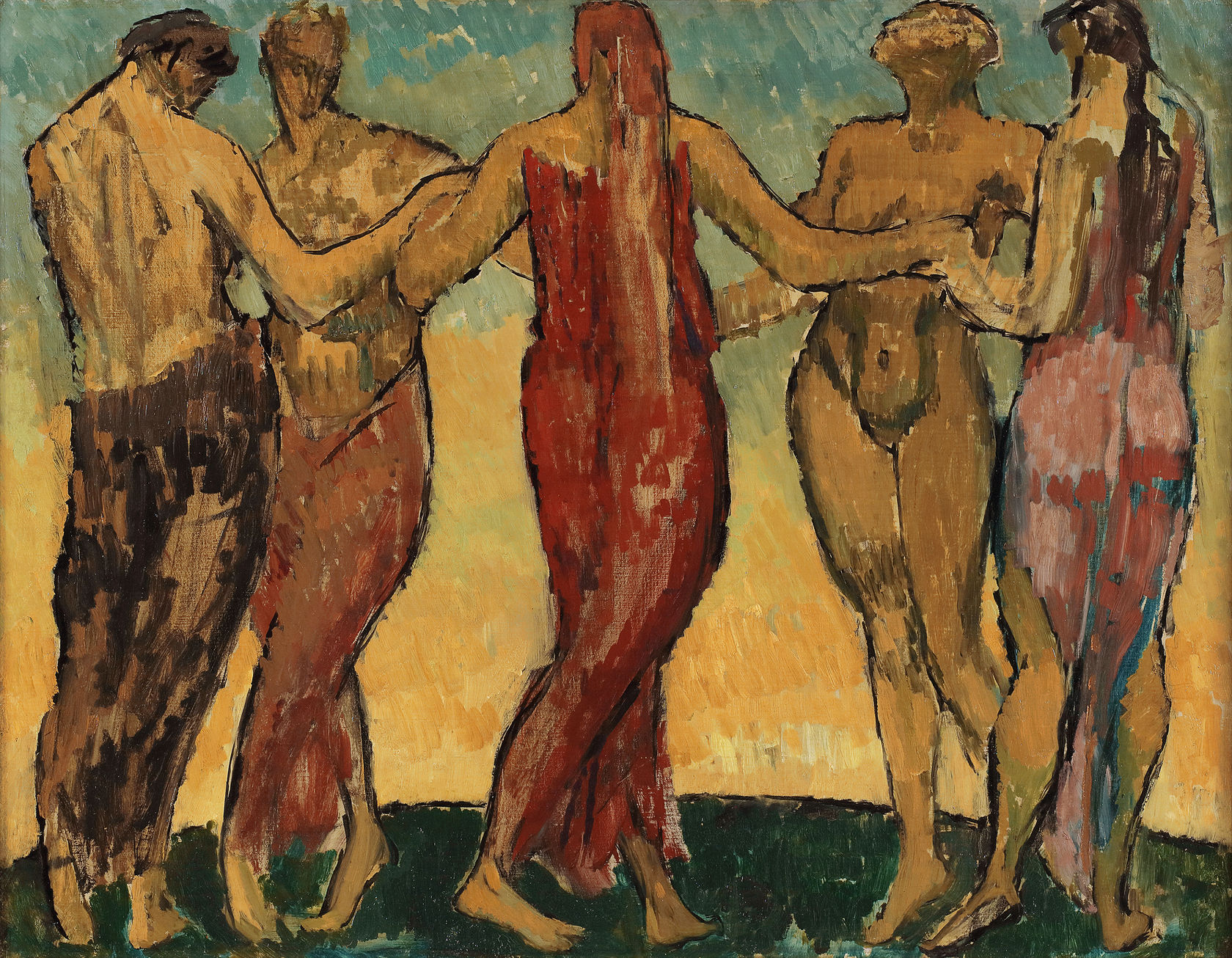 Oil on canvas  71.2 x 91.6 cm. (28 x 36 in.)