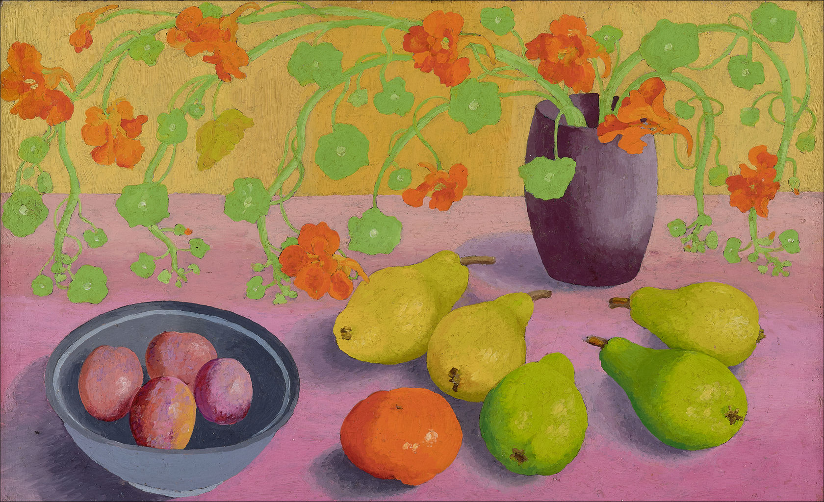 Oil on canvas  16 ¼ x 26 in. (41 x 66 cm)