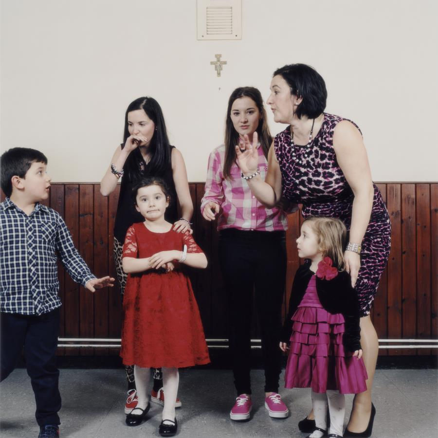 Lucy Levene, Family Portrait I, St Francesca Cabrina Italian Church, Bedford, UK, 2013