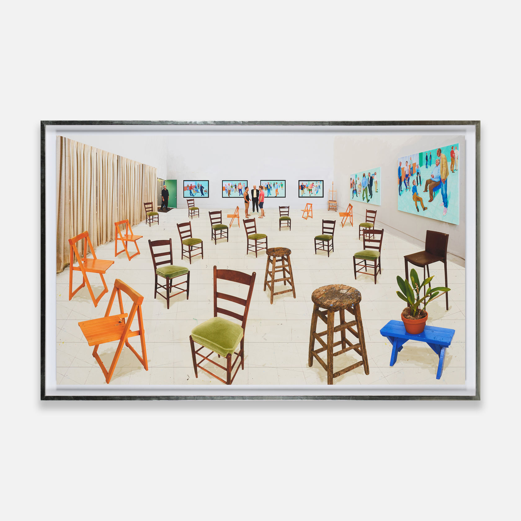 David Hockney Sparer Chairs