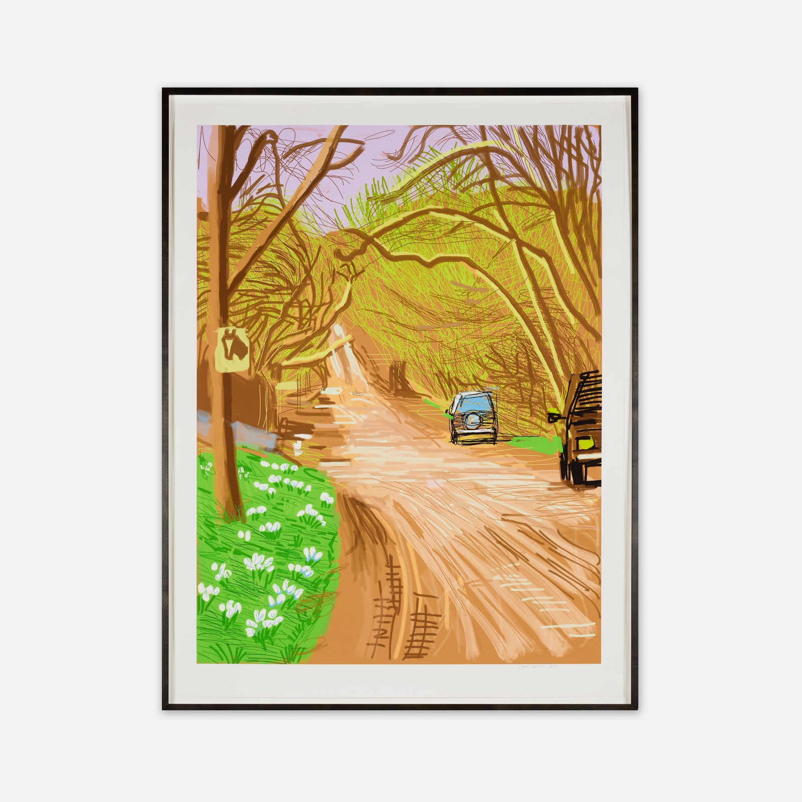 The Arrival of Spring in Woldgate, East Yorkshire, 5th March 2011