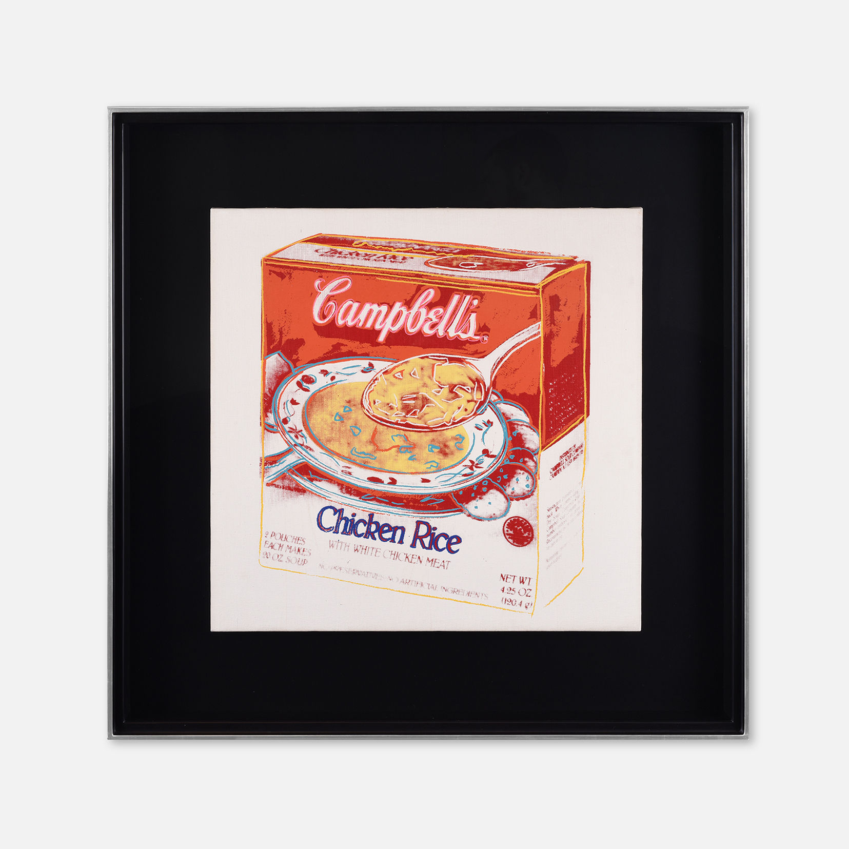 Andy Warhol Campbell’s Chicken Rice Soup