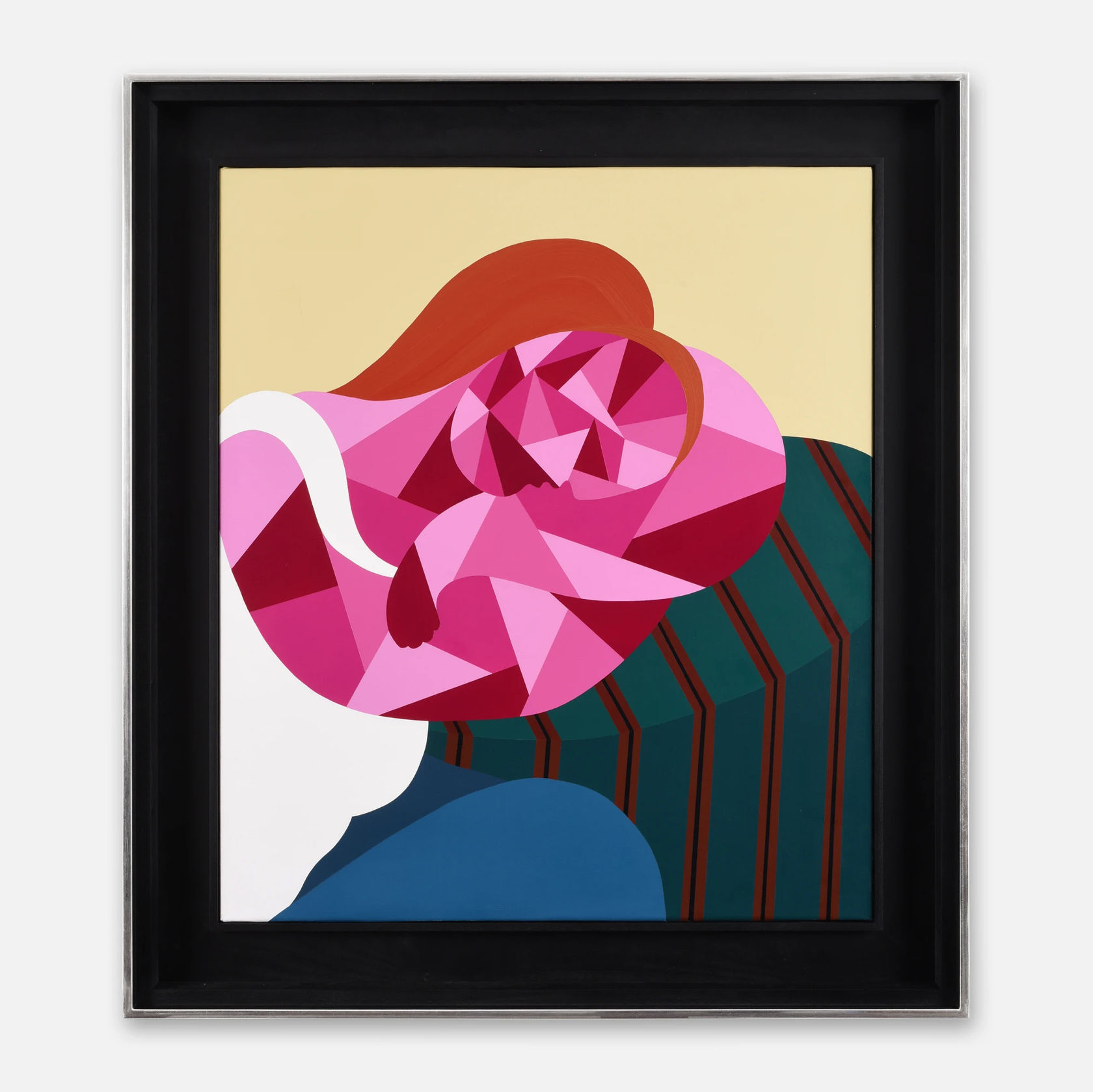 Pedro Paricio, Woman with Red Hair I, 2017