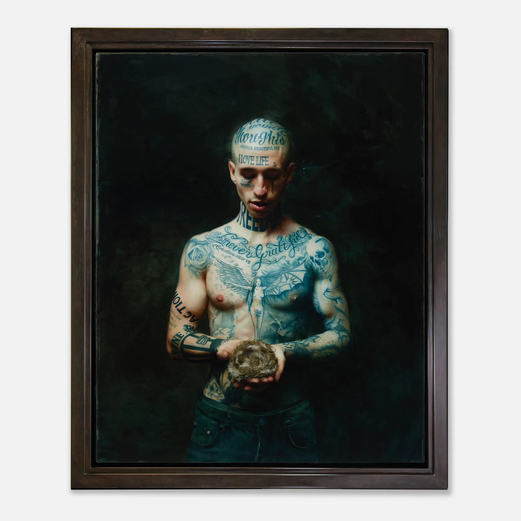 Mitch Griffiths Human Canvas