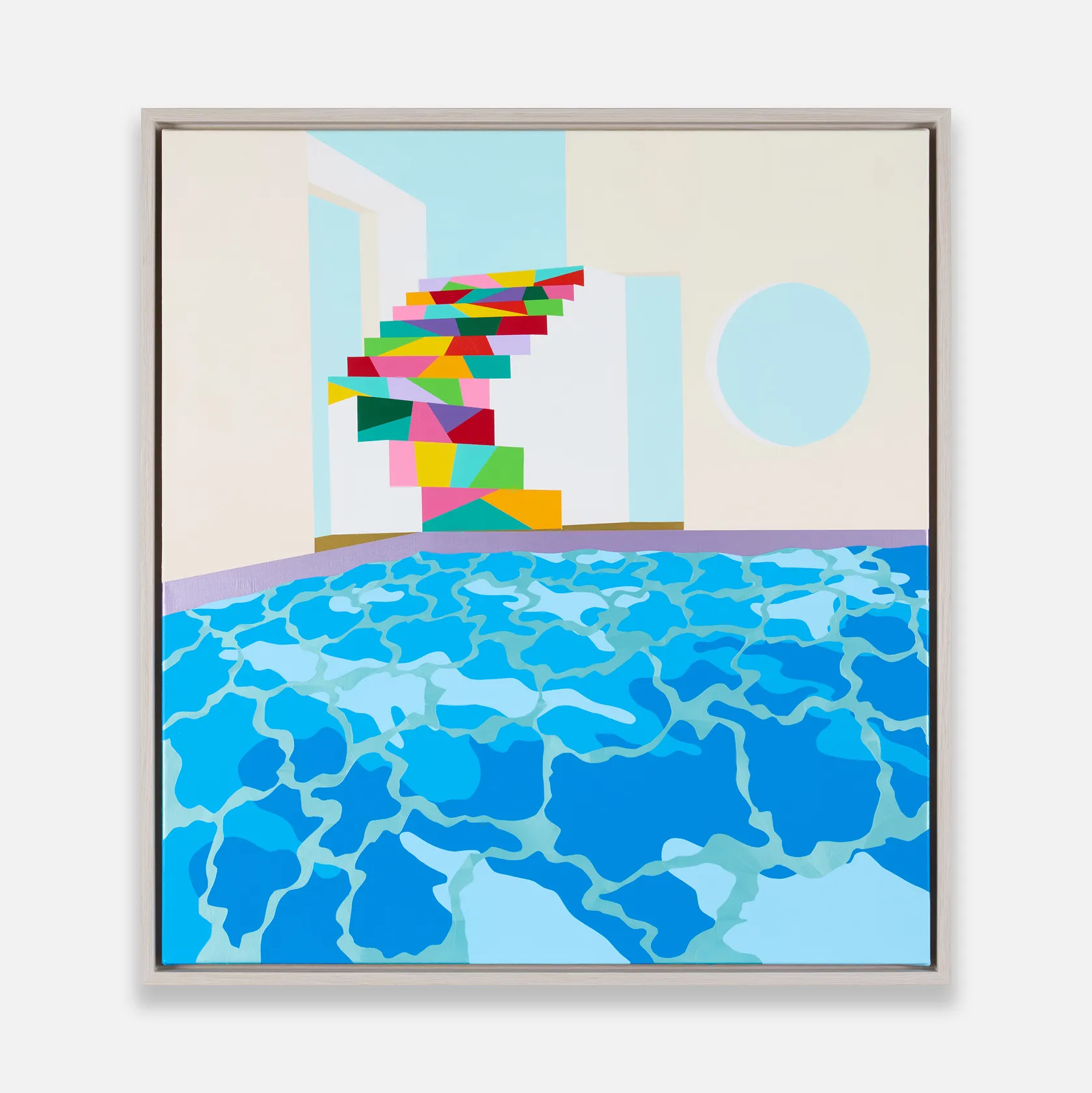 Pedro Paricio, Pool with Stairs , 2025