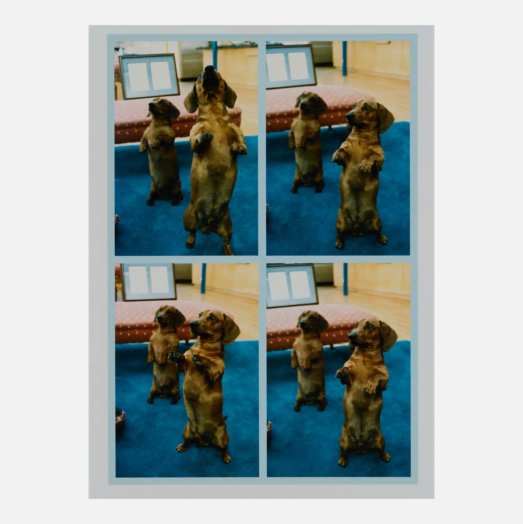 David Hockney, Stanley + Heinz, L.A., 1988, 1988