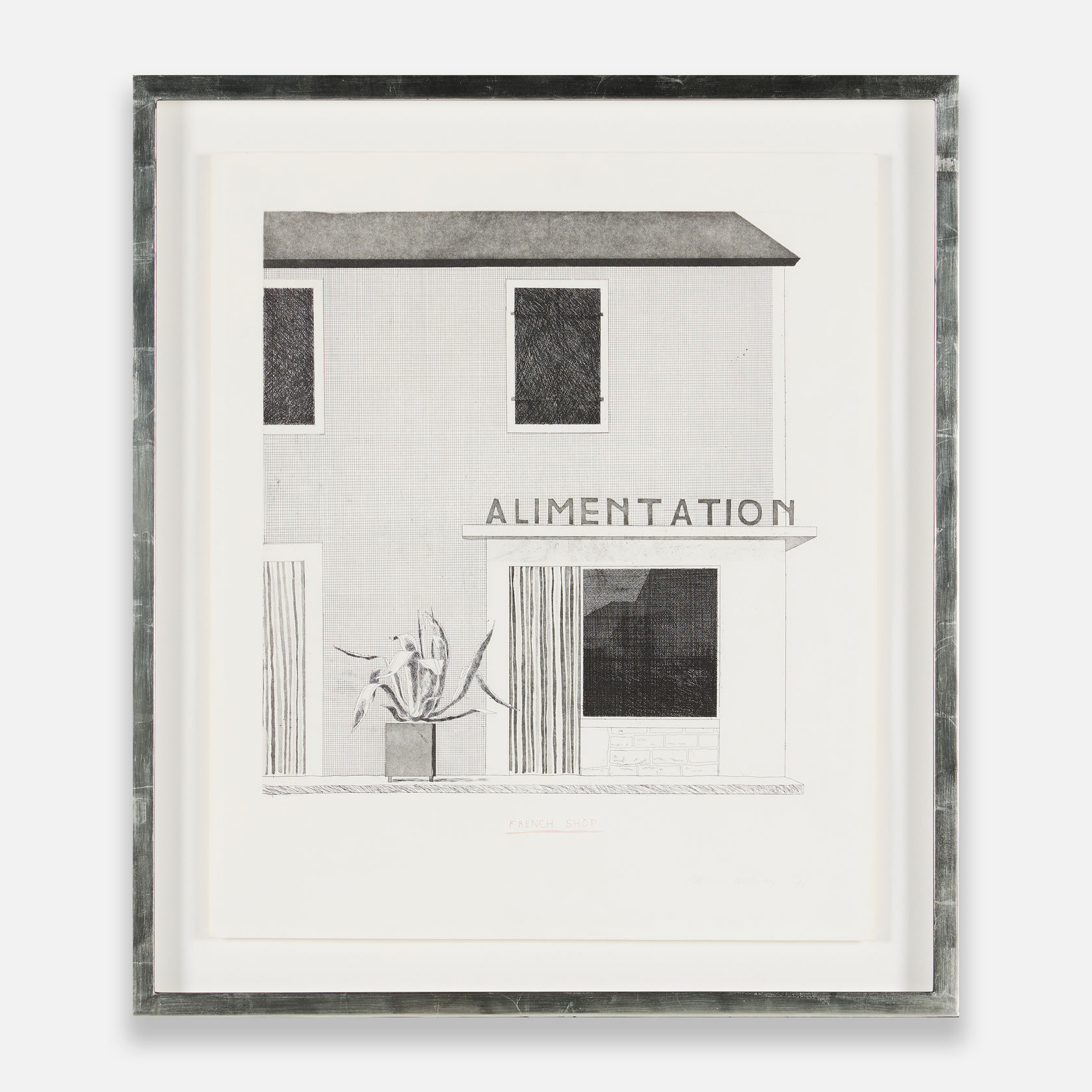 David Hockney, French Shop, 1971