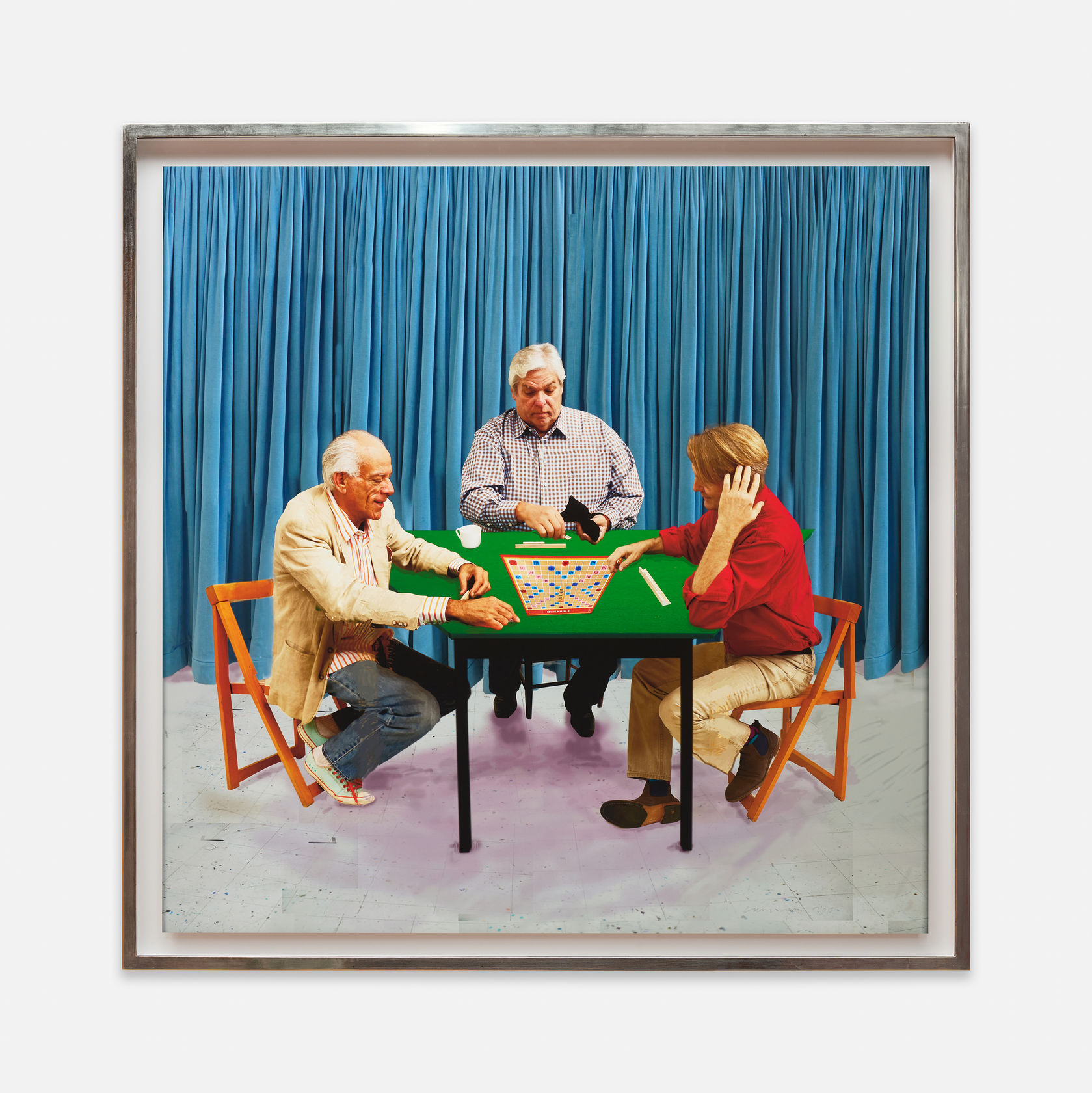 David Hockney The Scrabble Players