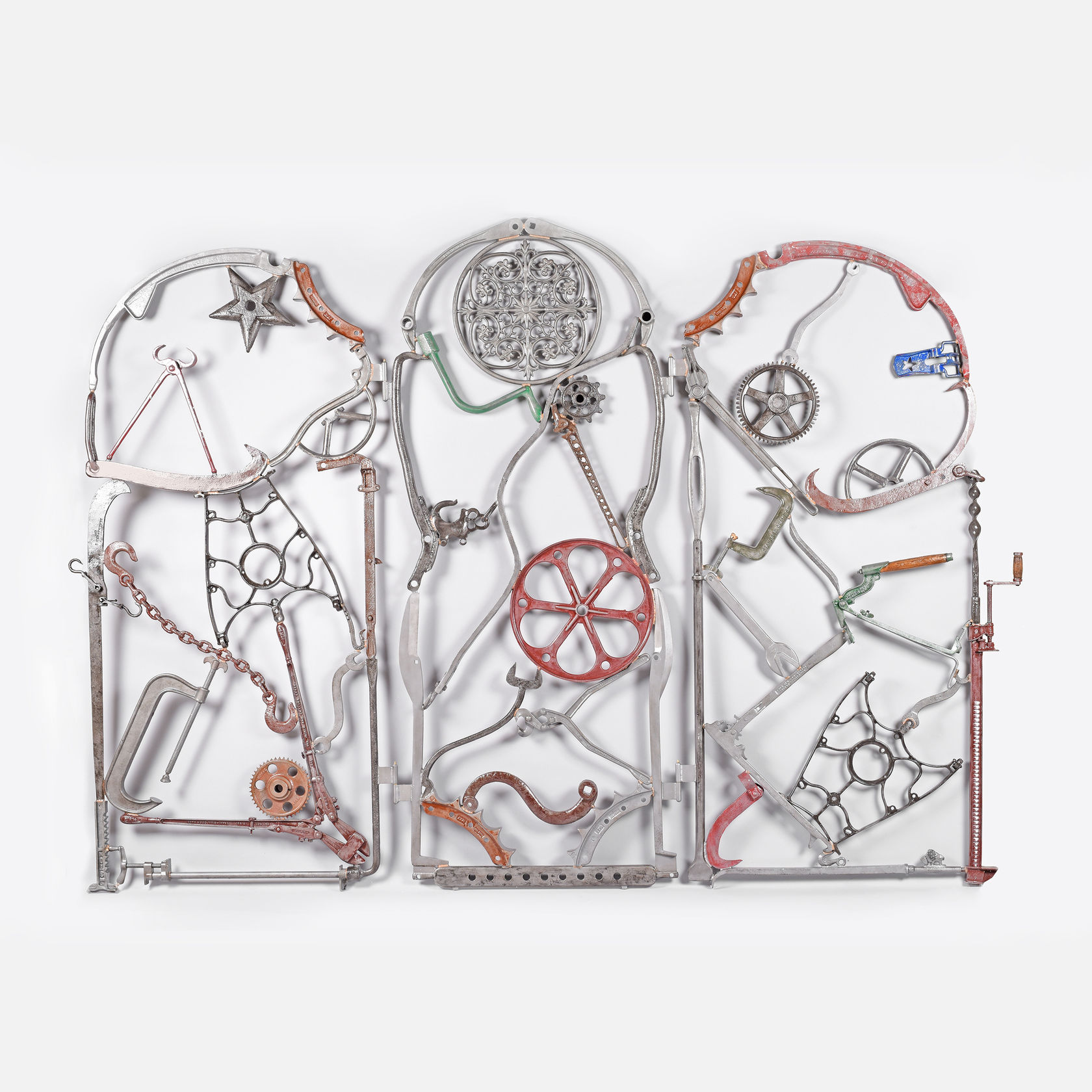 Bob Dylan, Three Panel Screen (Lone Star) , 2018