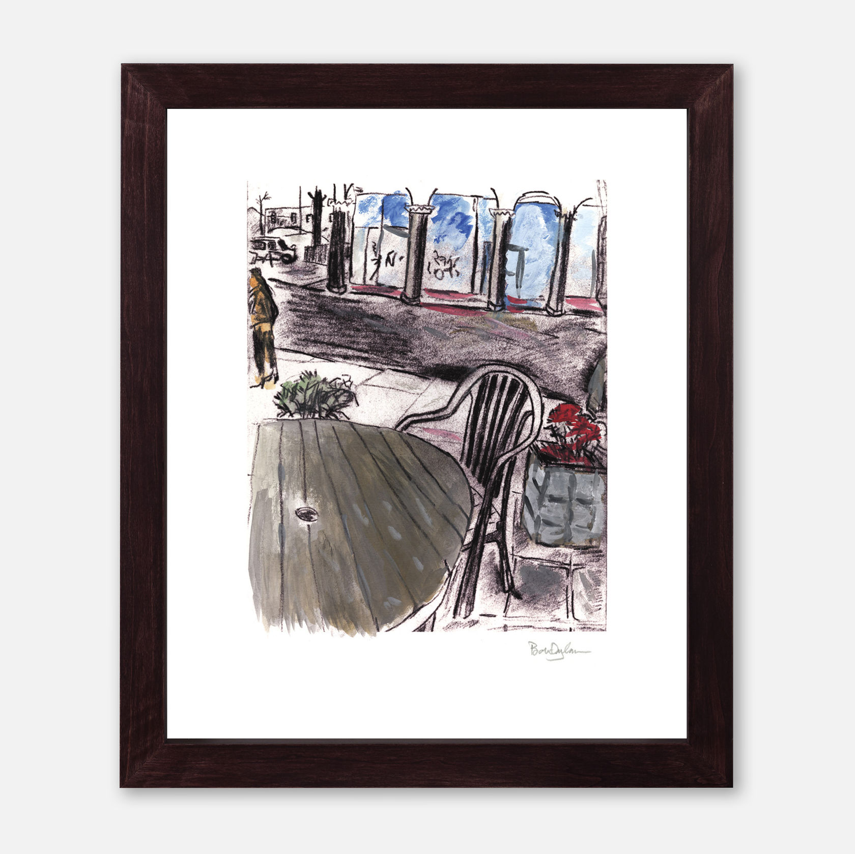 Bob Dylan Sidewalk Café