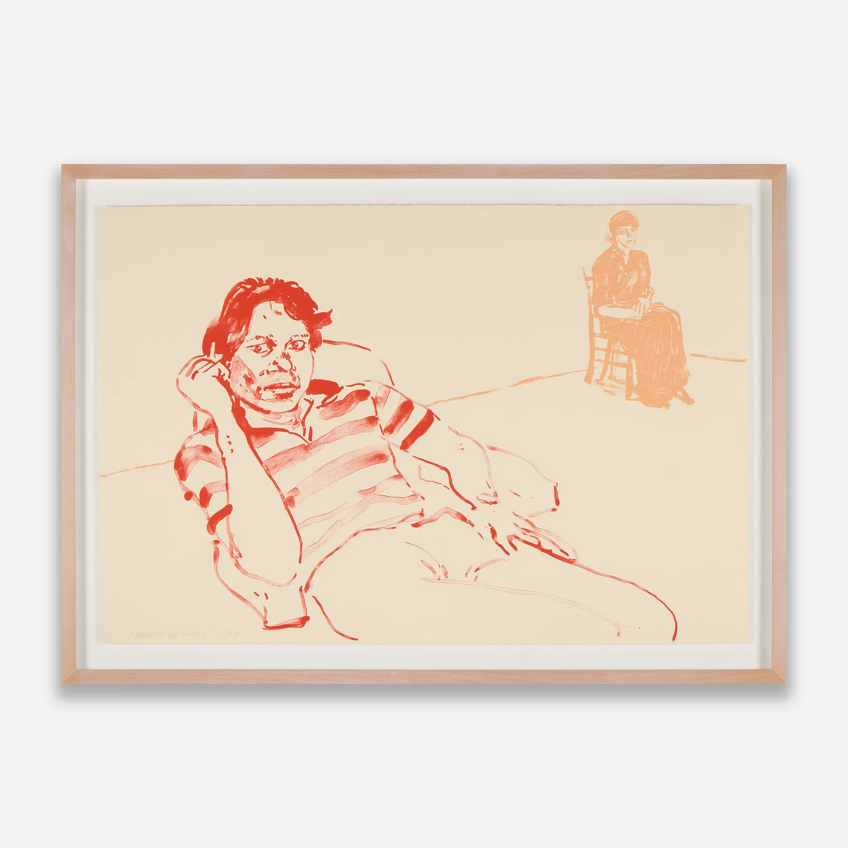 David Hockney, Johnny and Lindsay, 1979