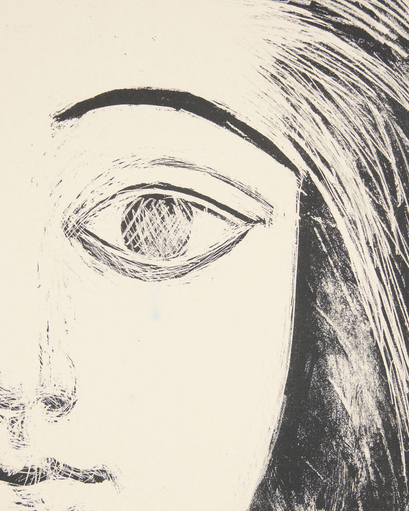 Pablo Picasso, Tête de jeune fille 3, 1945