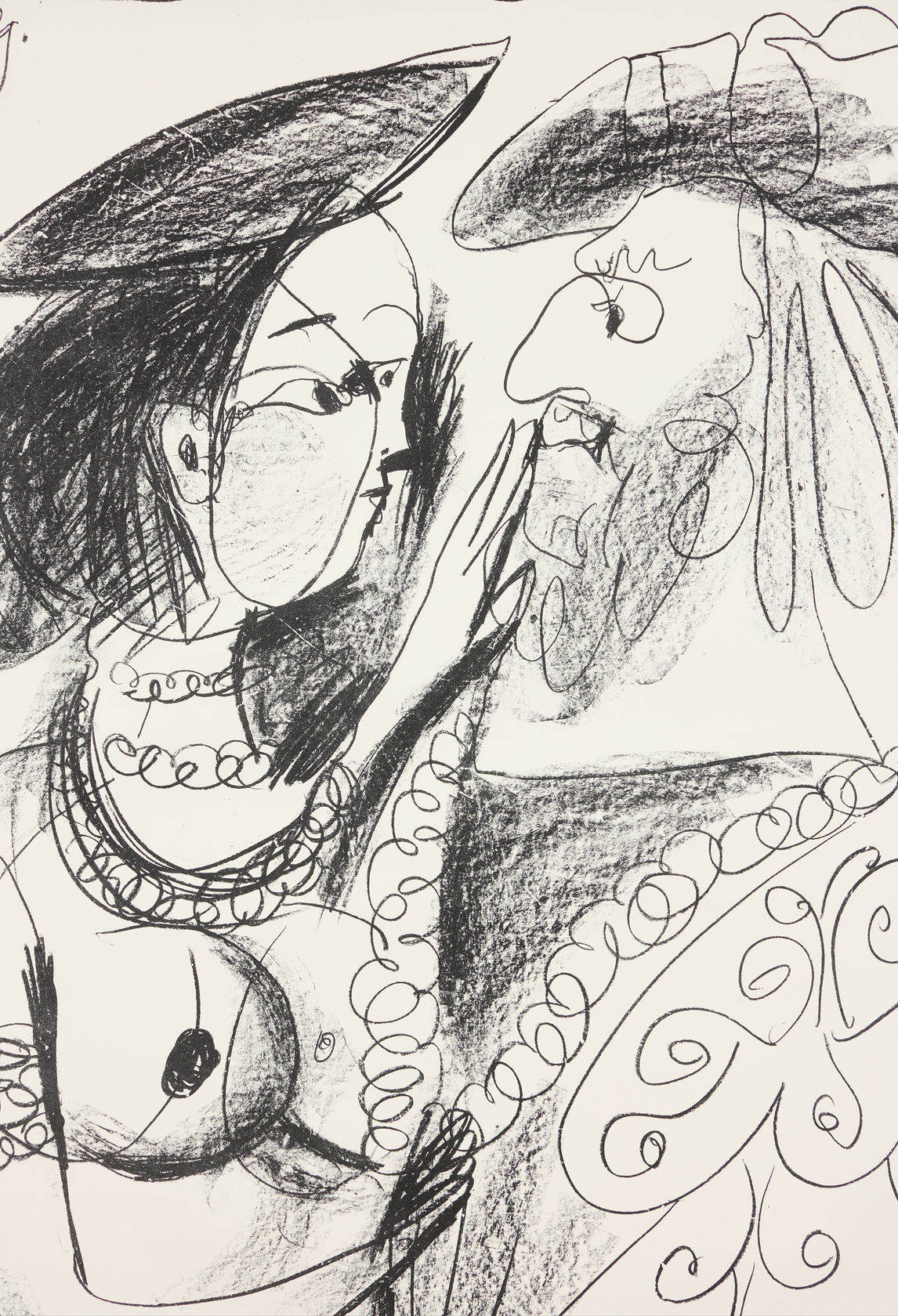 Pablo Picasso, Seigneur et fille, 1959