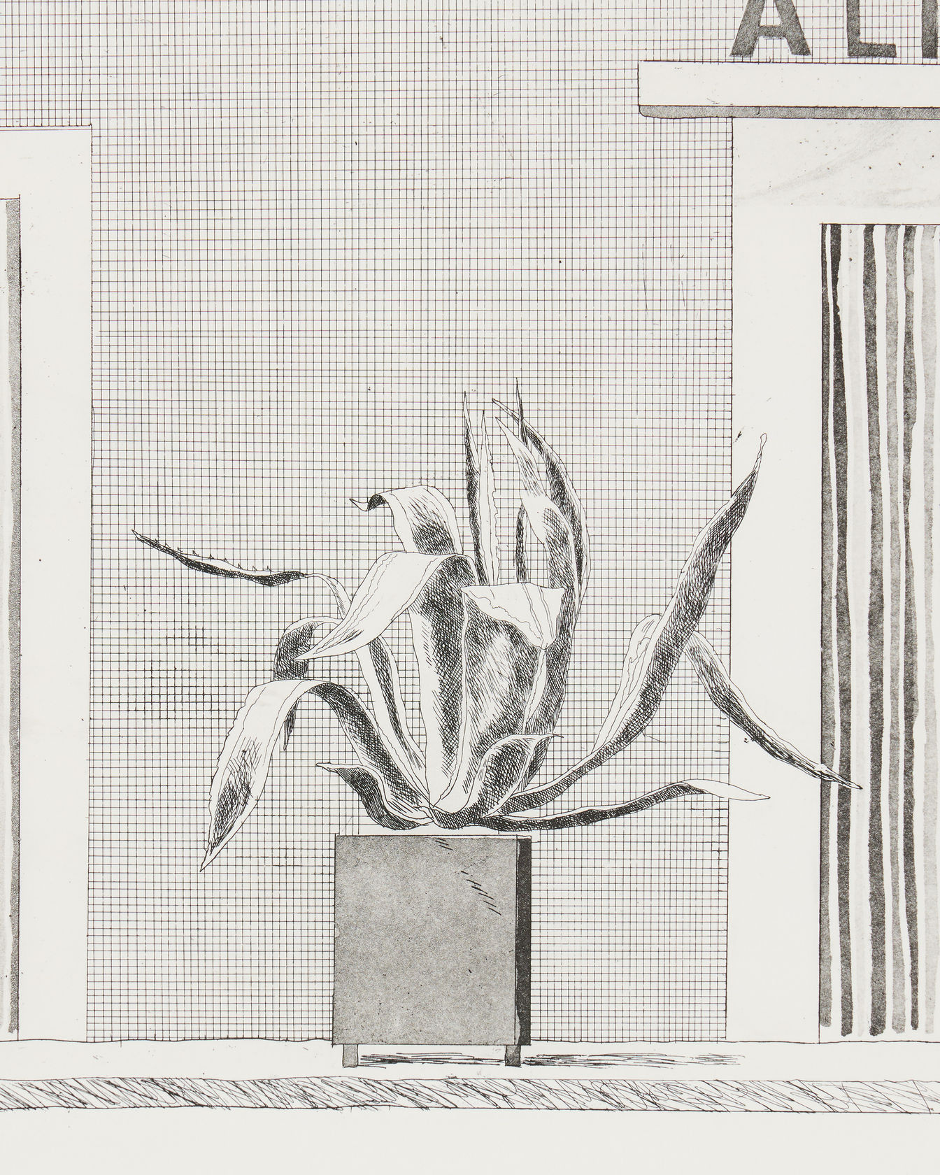 David Hockney, French Shop, 1971