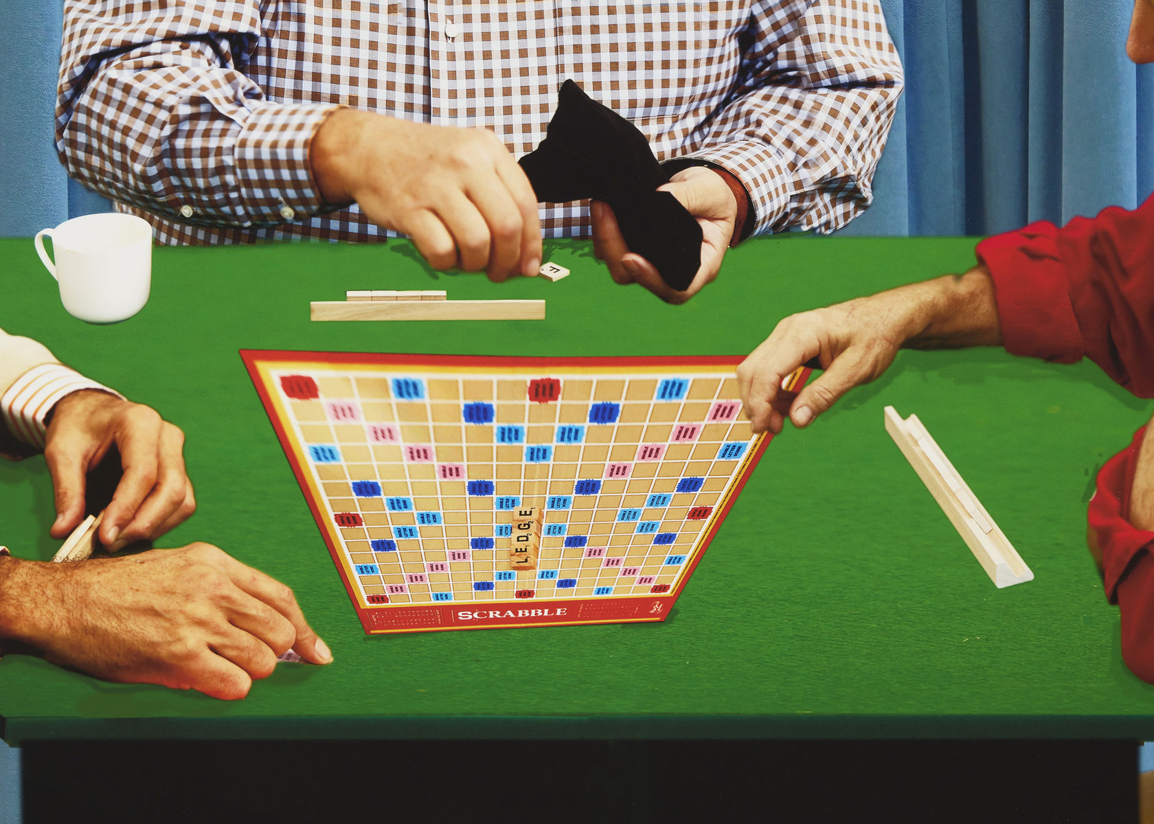 David Hockney The Scrabble Players