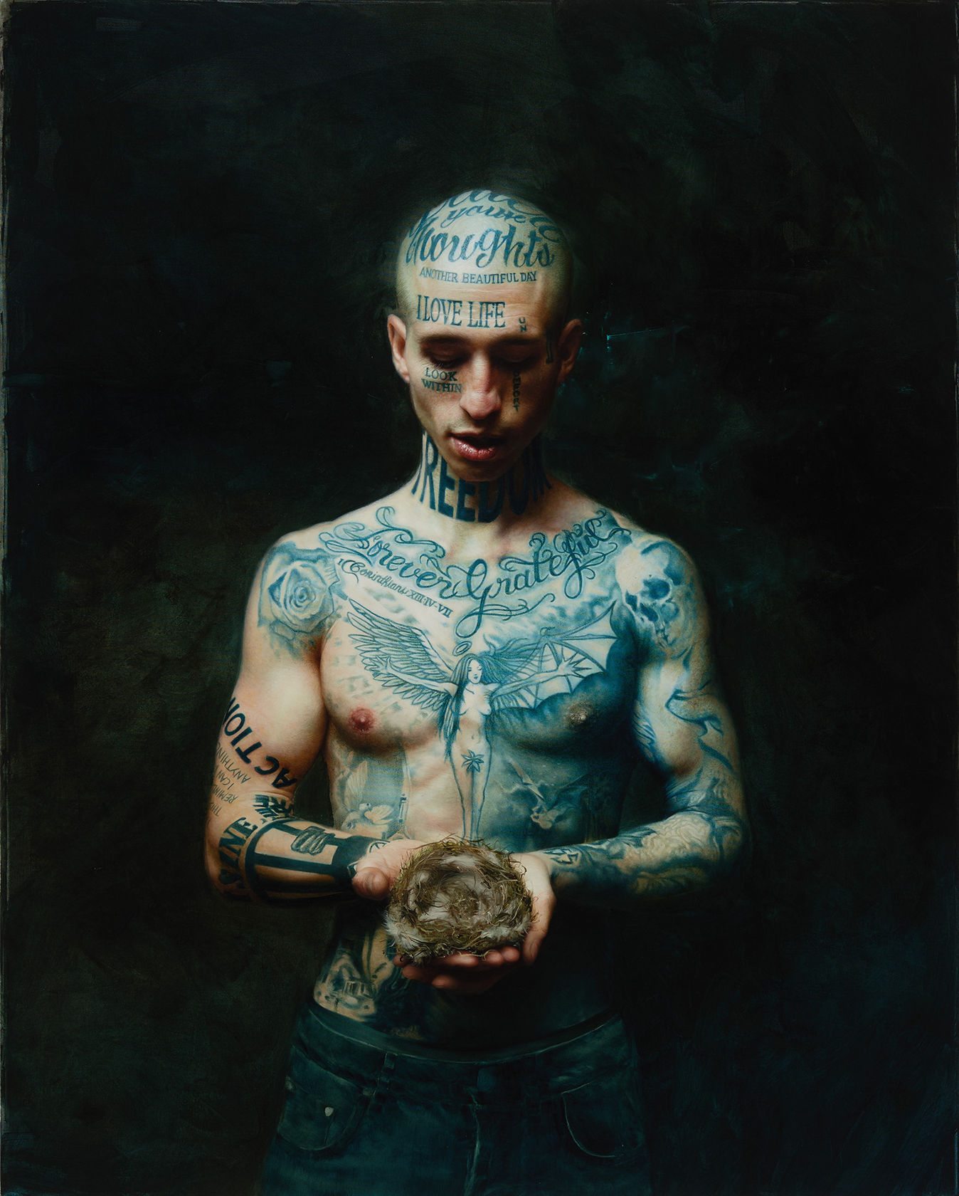 Mitch Griffiths Human Canvas