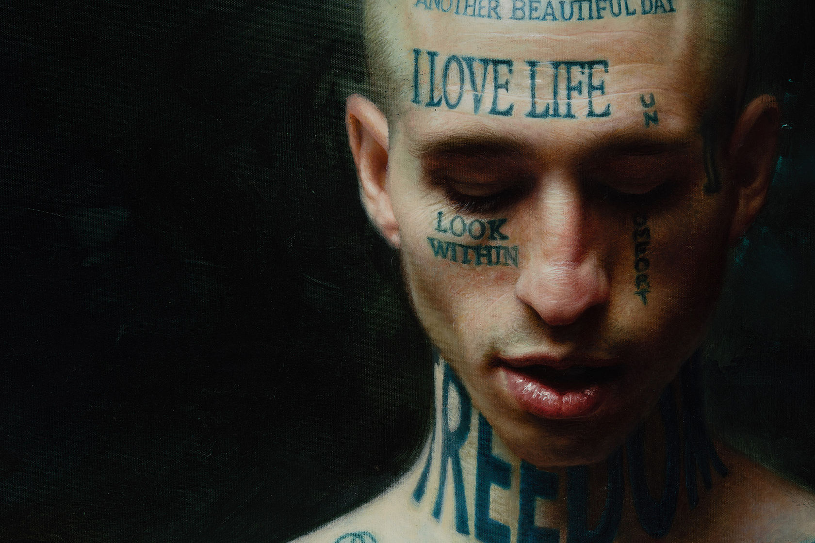 Mitch Griffiths Human Canvas