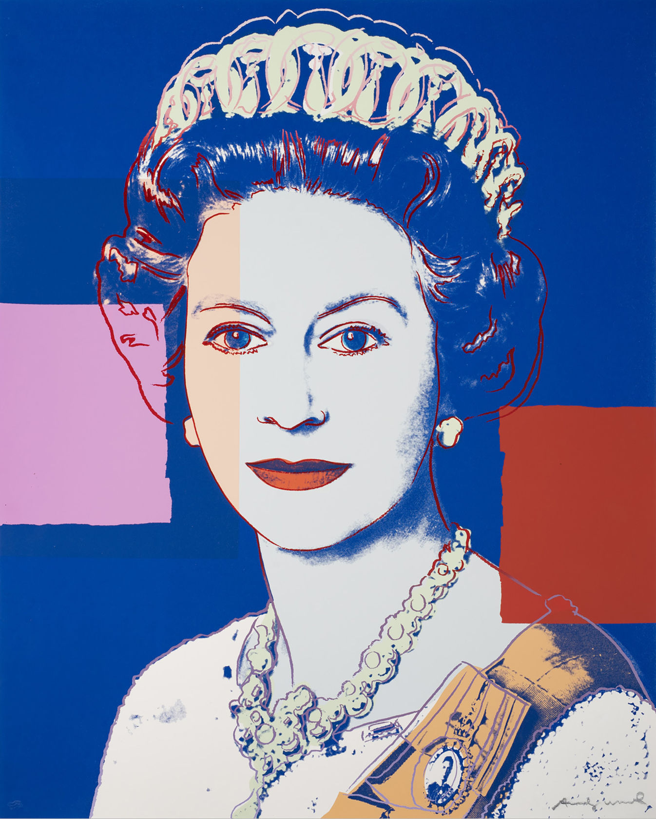 Andy Warhol, Queen Elizabeth II of the United Kingdom, 1985