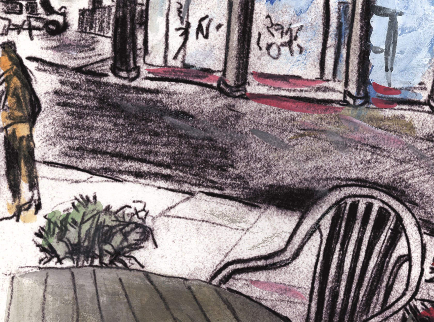 Bob Dylan Sidewalk Café