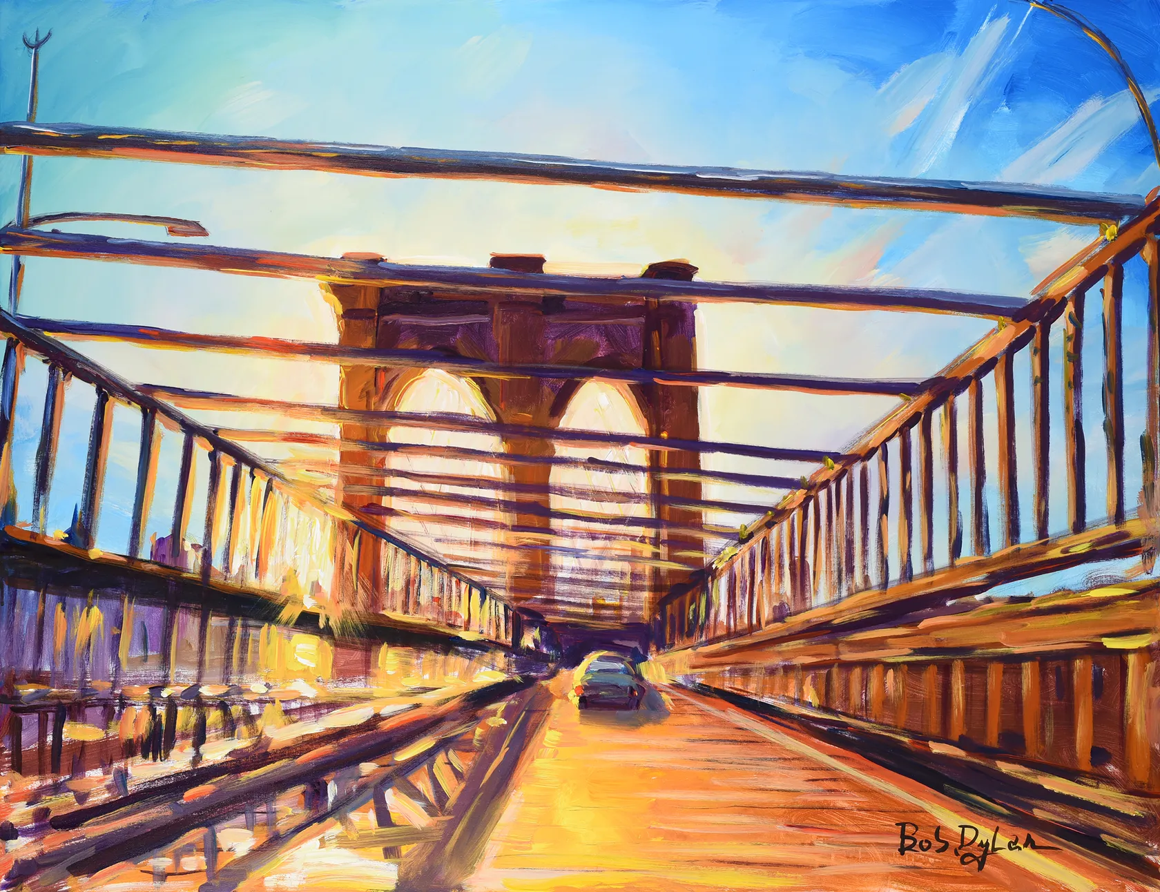 Bob Dylan, Brooklyn Bridge, 7am , 2018